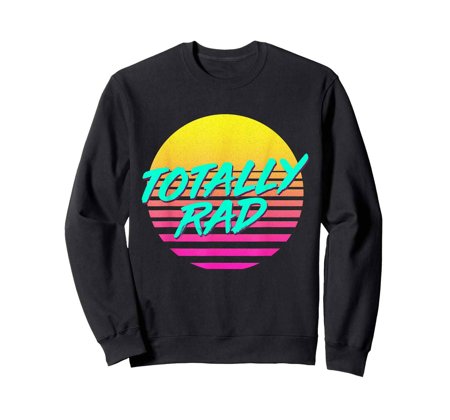 Totally Rad 1980s 80s Outfit Costume Eighties Retro Party T-Shirt