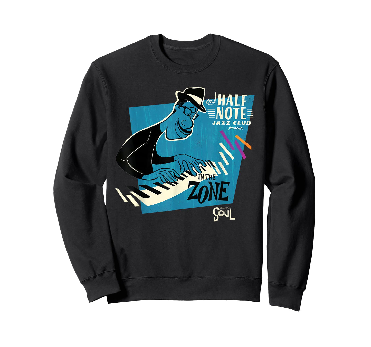 Disney and Pixar's Soul Joe Gardner Jazz Club In the Zone T-Shirt