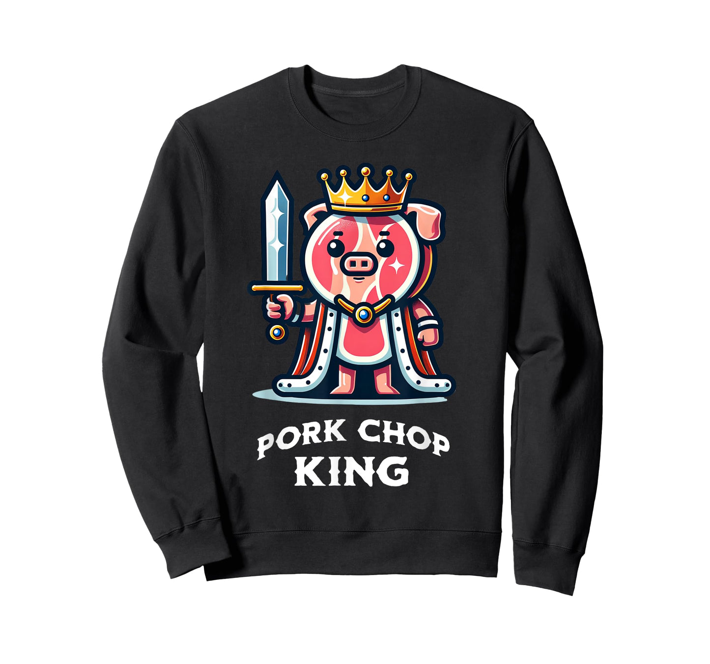 Pork Chop Queen Funny Quote Pork Chop Lover T-Shirt
