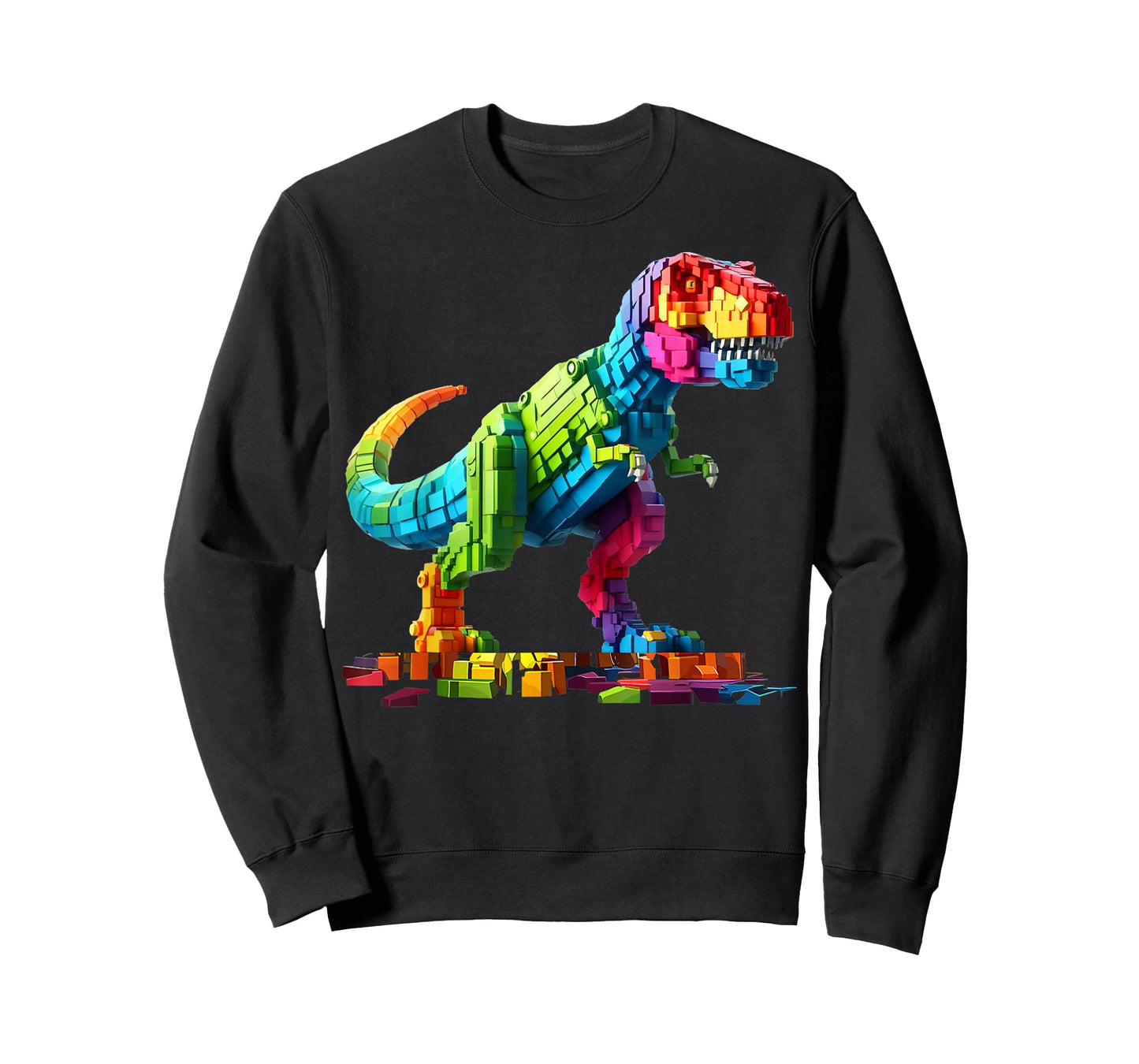 Master Builder Dinosaur Bricks Blocks Dino Toys Gifts T Rex T-Shirt