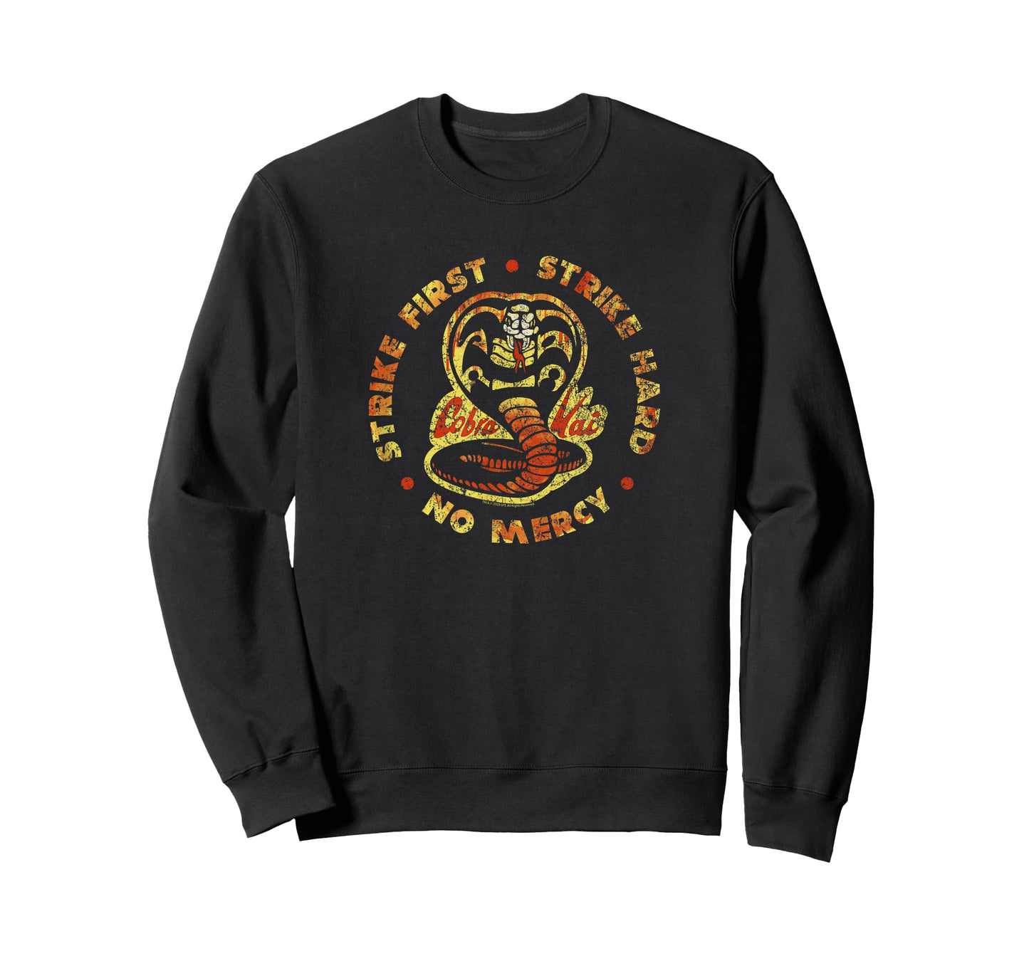 Cobra Kai Strike First Strike Hard T-Shirt