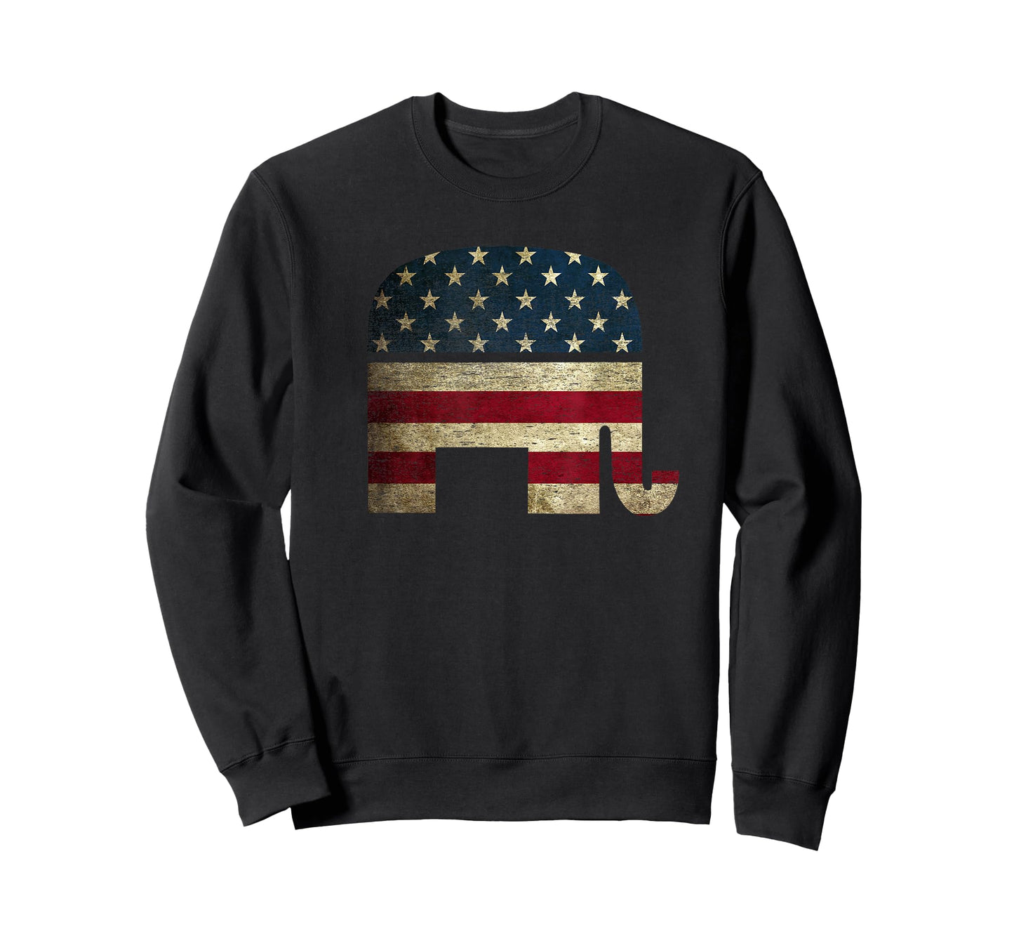 Patriotic Elephant Shirt American Flag USA Republican Party T-Shirt