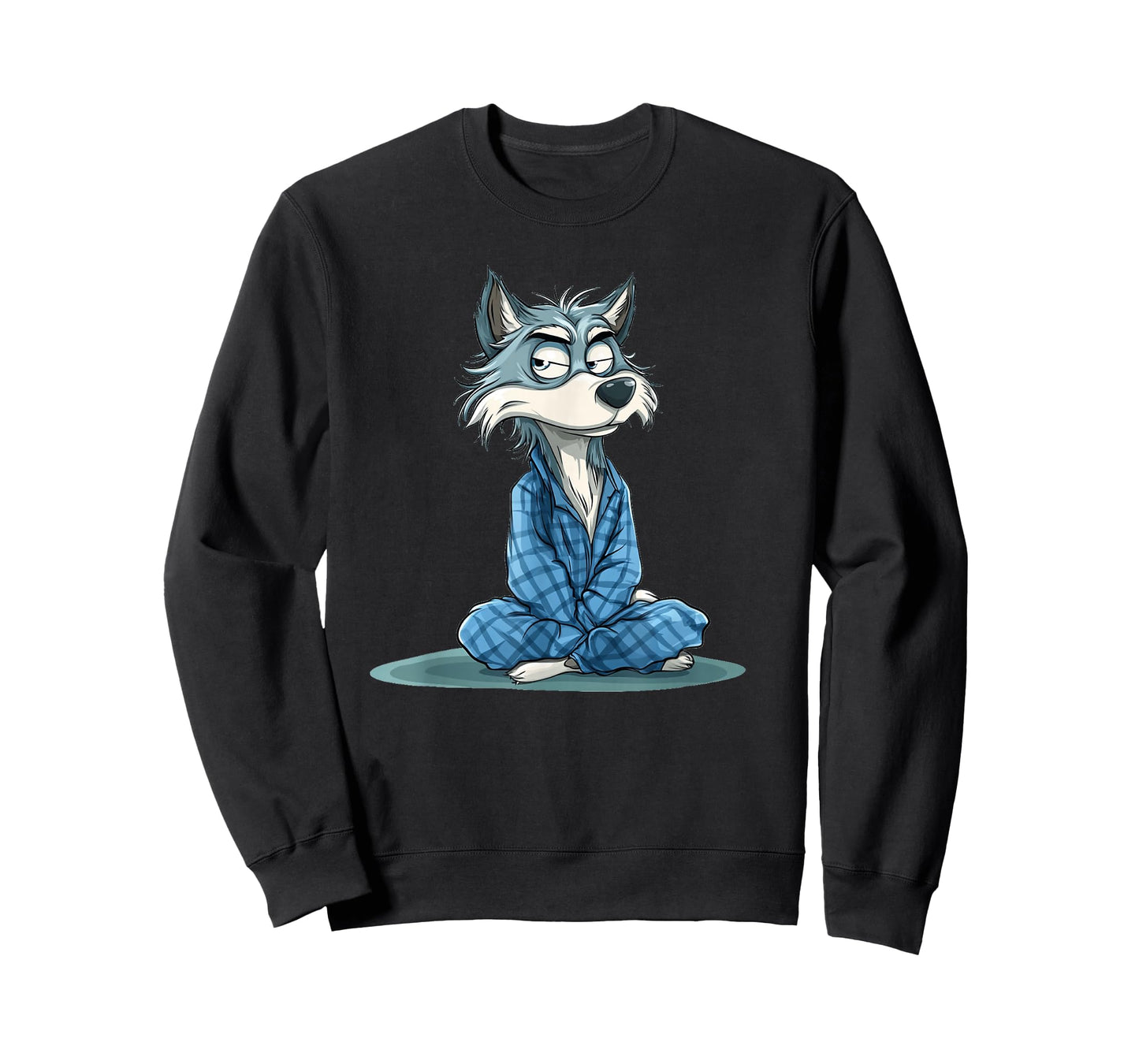 Cozy Pajama Wolf for a Relaxed Night In Costume T-Shirt