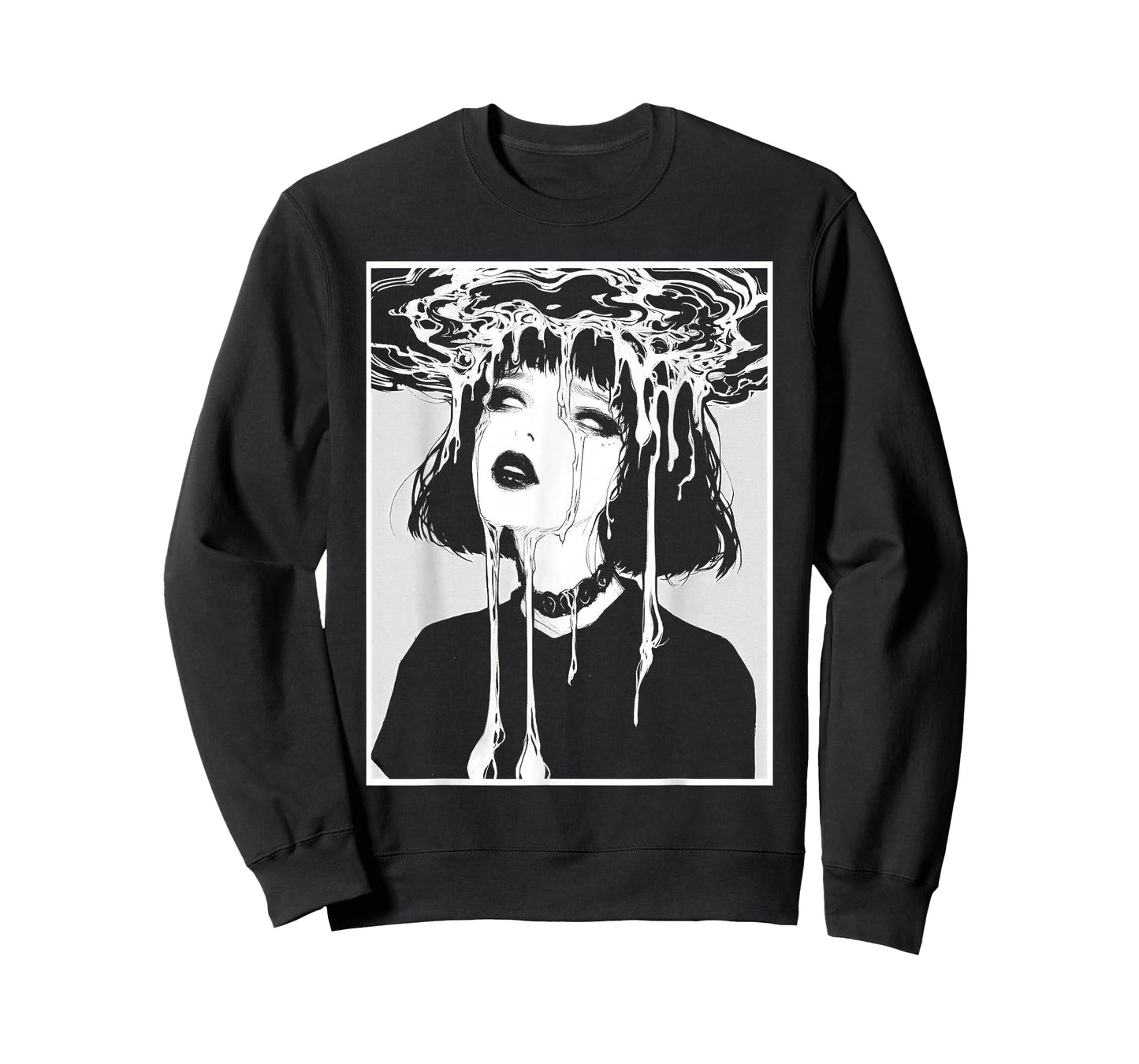 Ghoul Girl | Trippy Horror Creepy Goth Grunge Edgy Harajuku T-Shirt