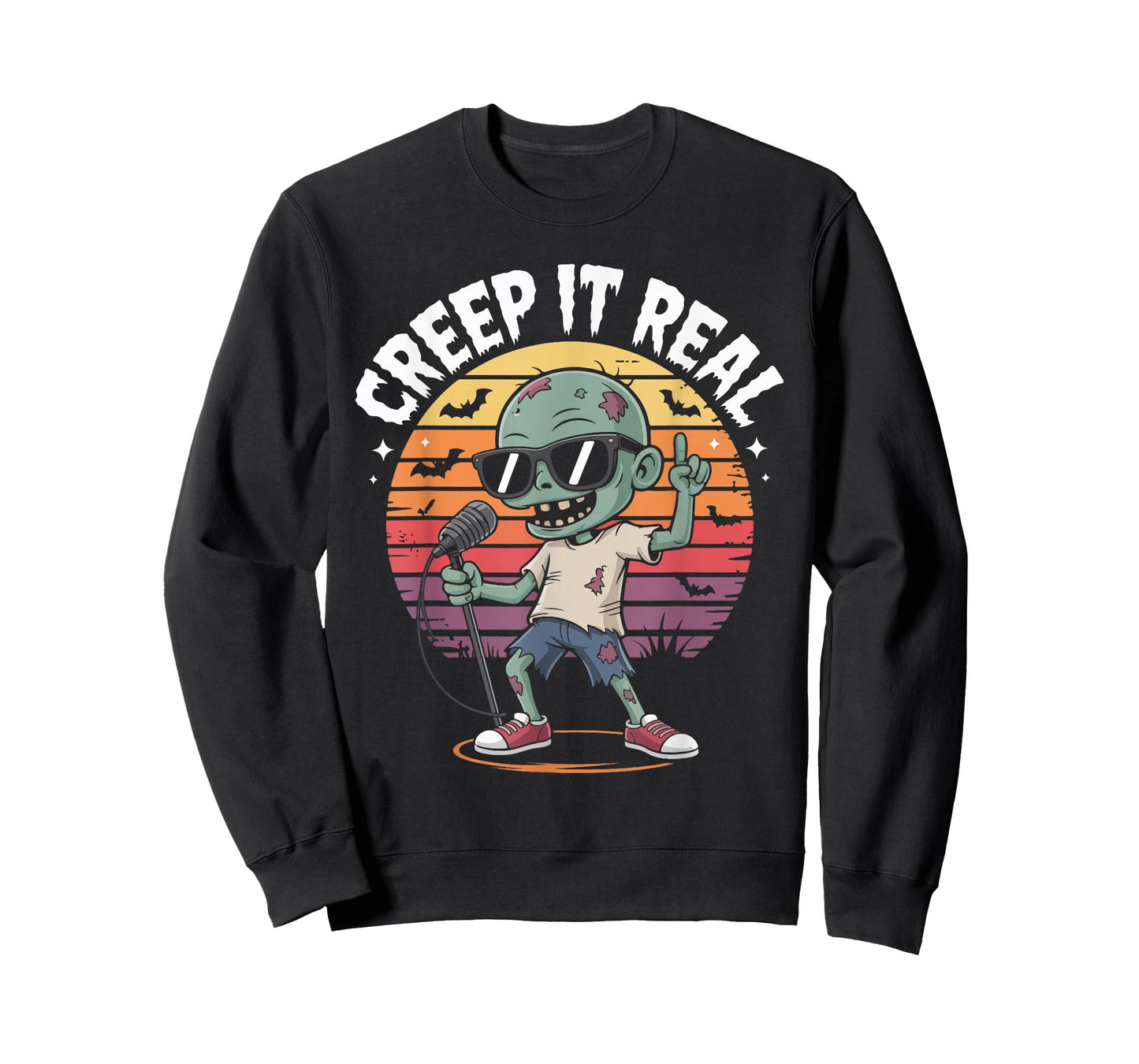 Creep It Real Halloween Costume Funny T-Shirt