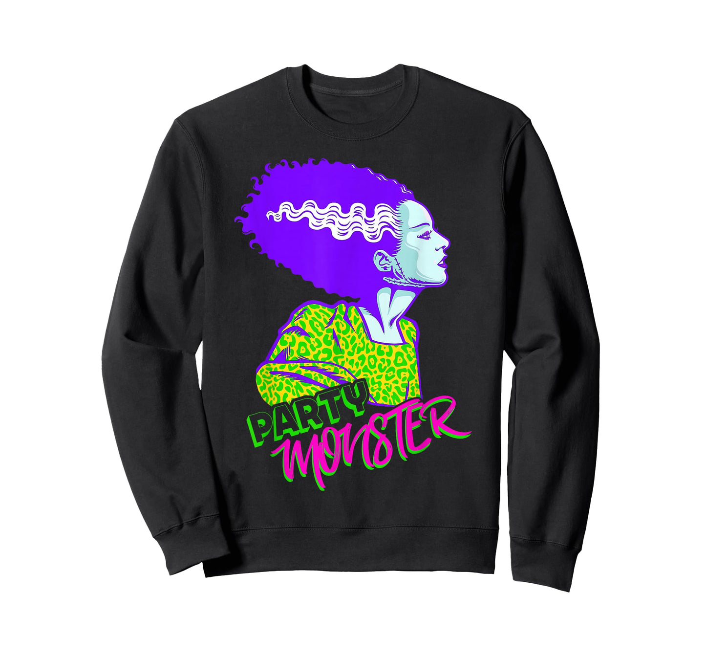 Universal Monsters Bride Of Frankenstein Party Monster T-Shirt