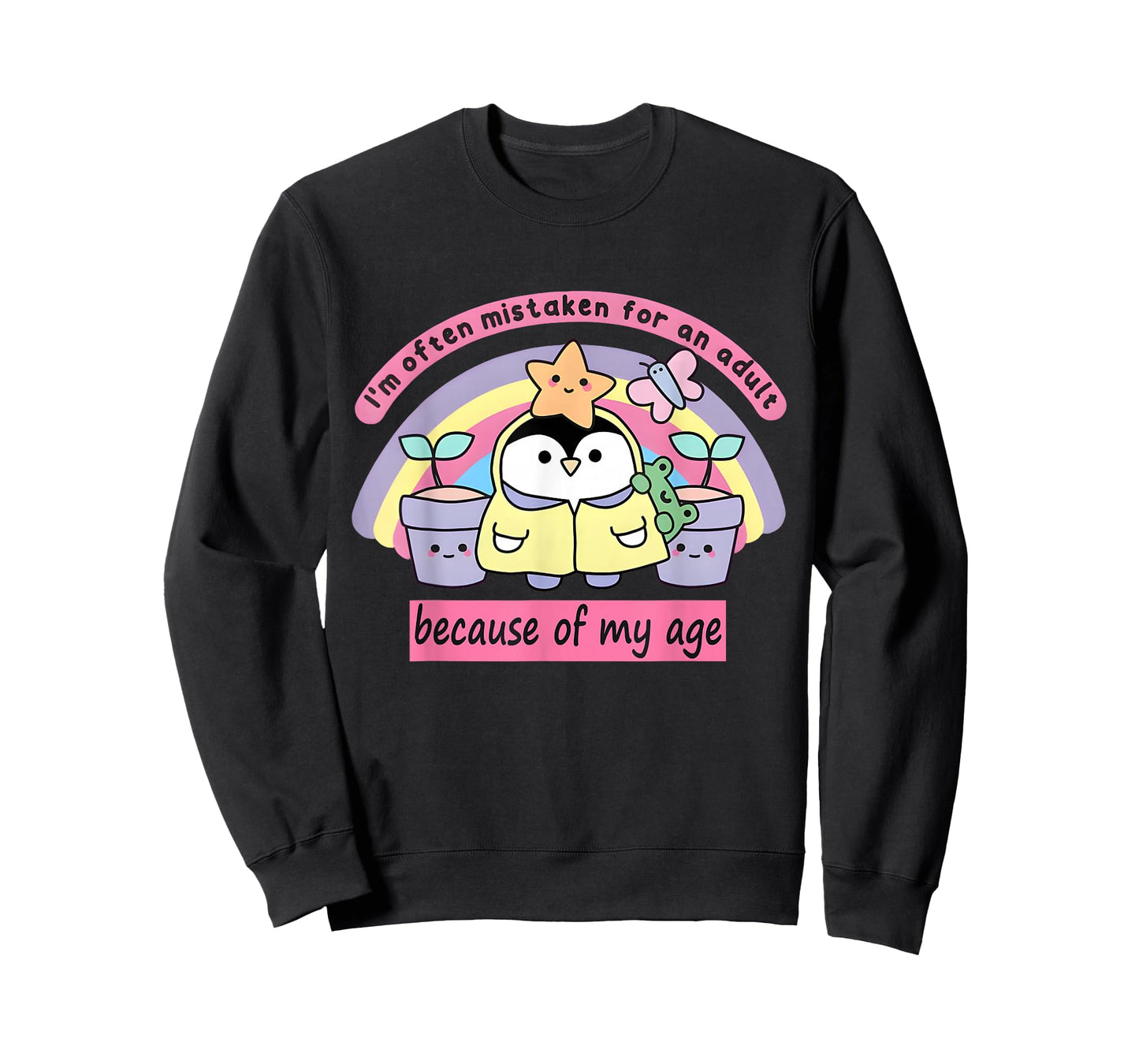 I'm Often Mistaken For An Adult Because Of My Age Peguin T-Shirt