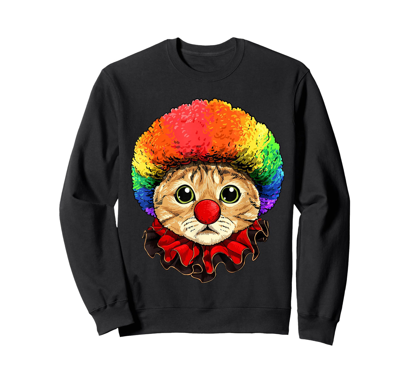 Cat Clown Feline Cat Kitten Circus T-Shirt