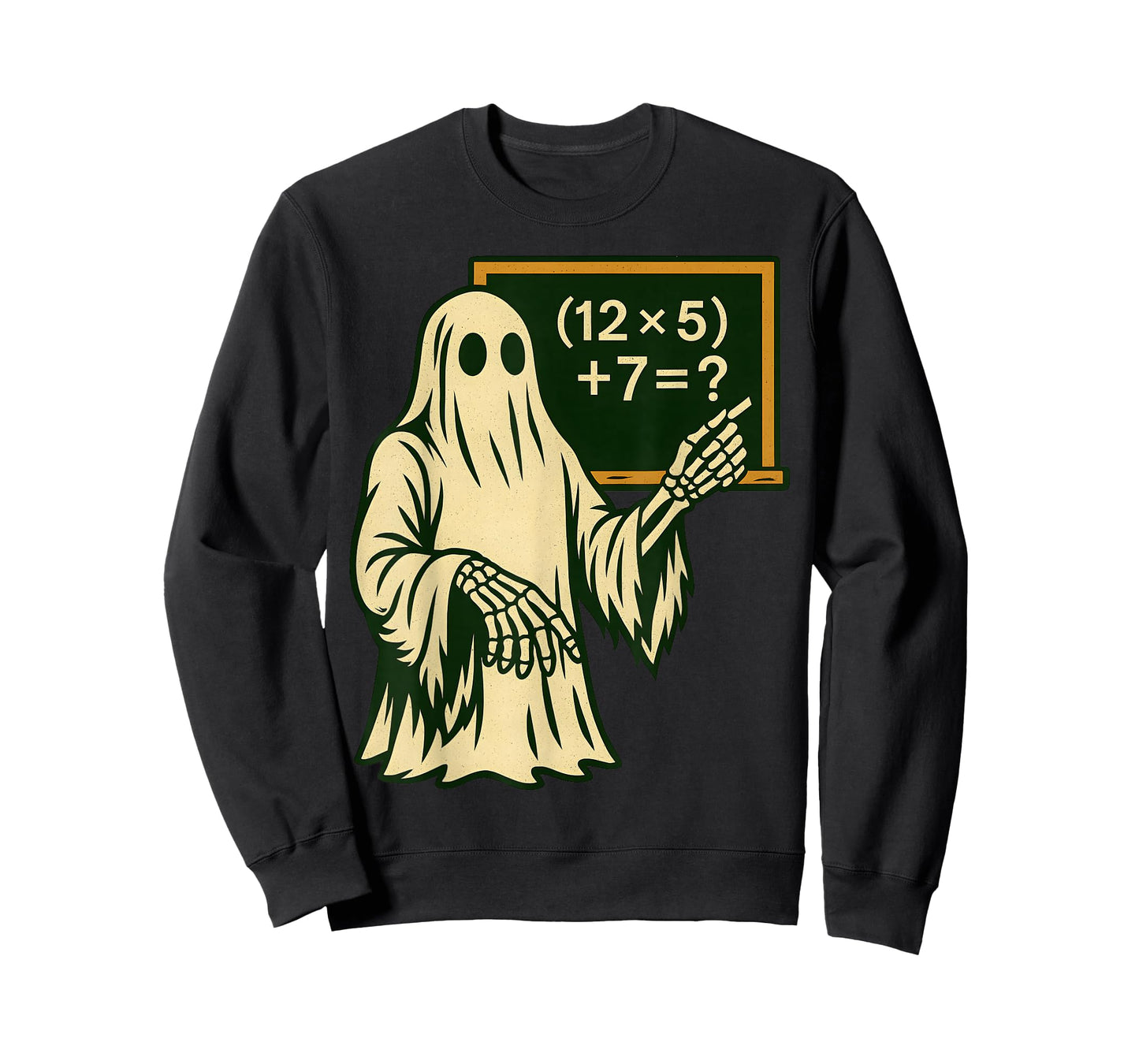 67 Teacher Halloween Ghost Six Seven Meme Brainrot Math Joke T-Shirt