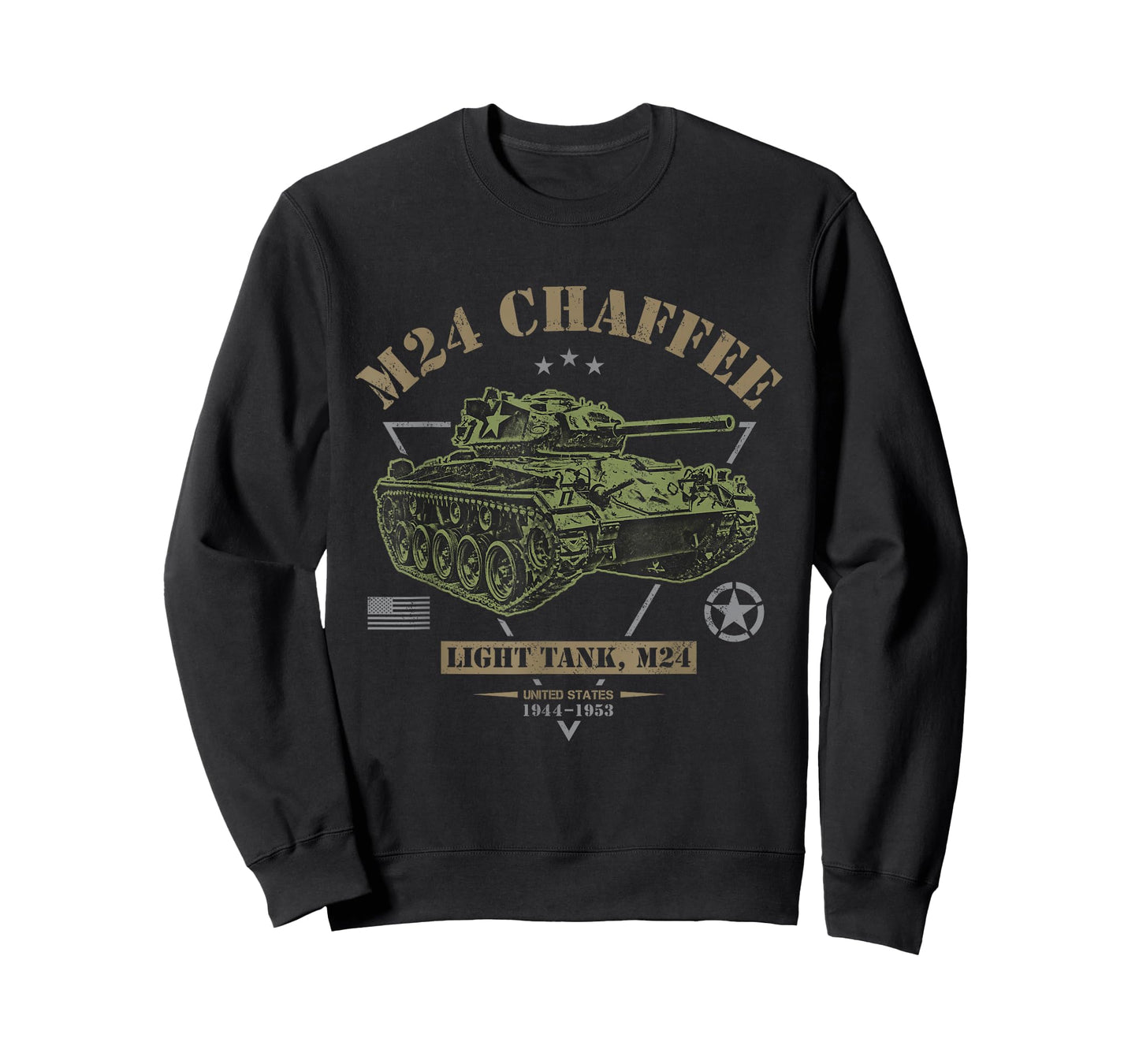 M24 Chaffee WW2 Tank T-Shirt