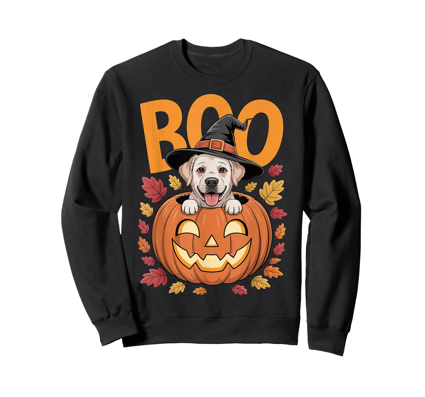 Lab Costume on Pumpkin Halloween Labrador Retriever T-Shirt