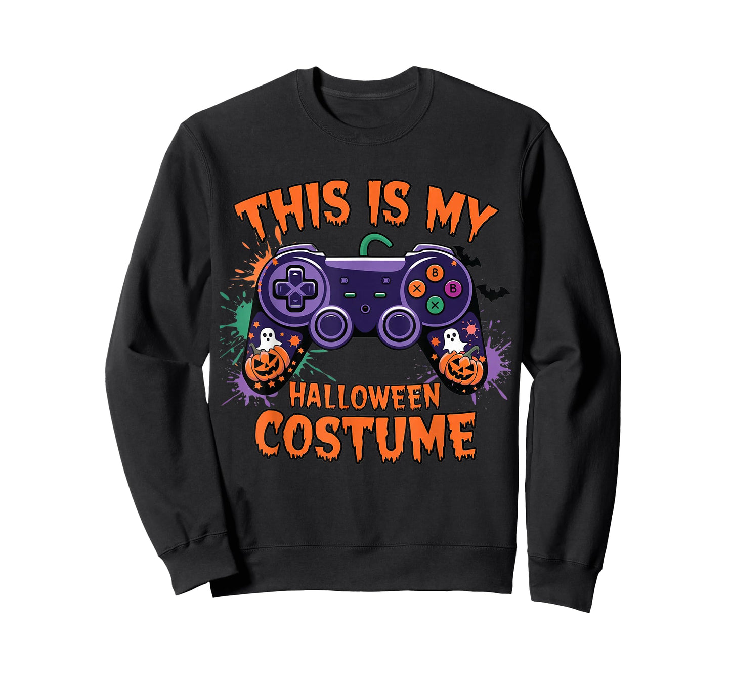 Spooky Gaming Outfits This Is My Halloween Costume Video Game Controller Tee Boys T-Shirt
