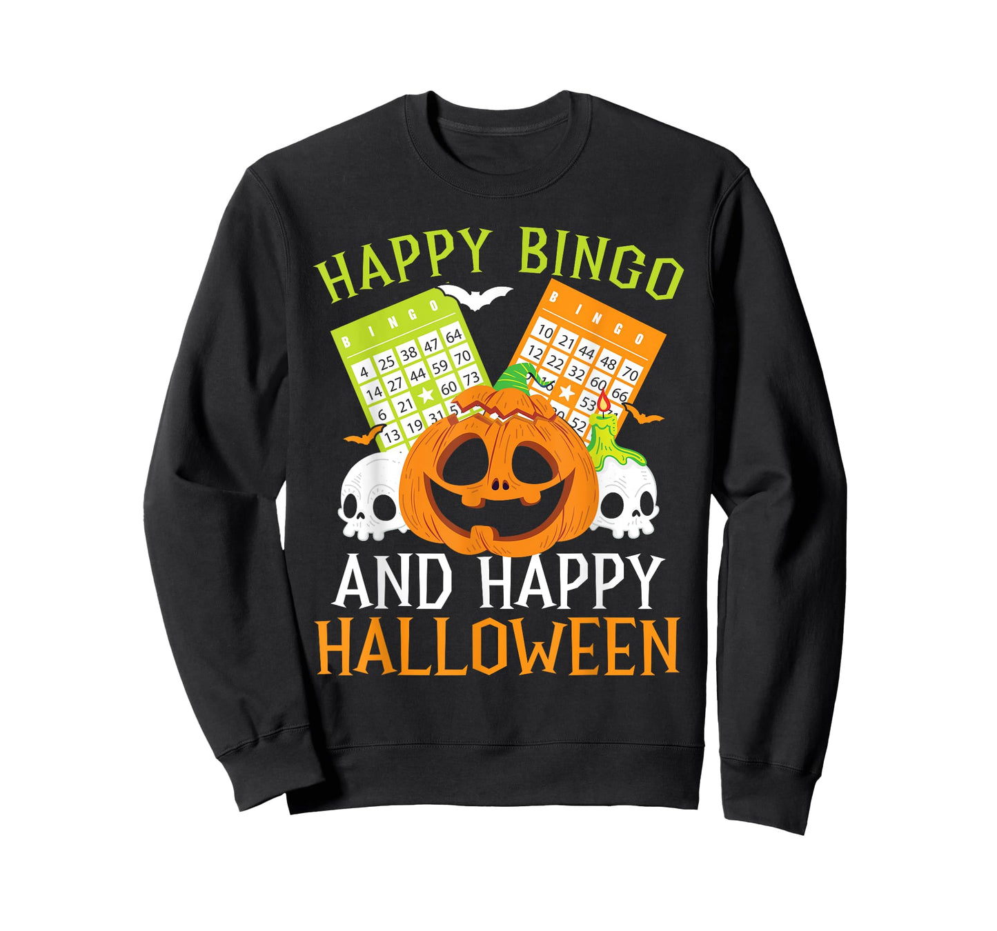 Bingo Halloween Trick Or Treat Bingo Player Bingo Caller T-Shirt