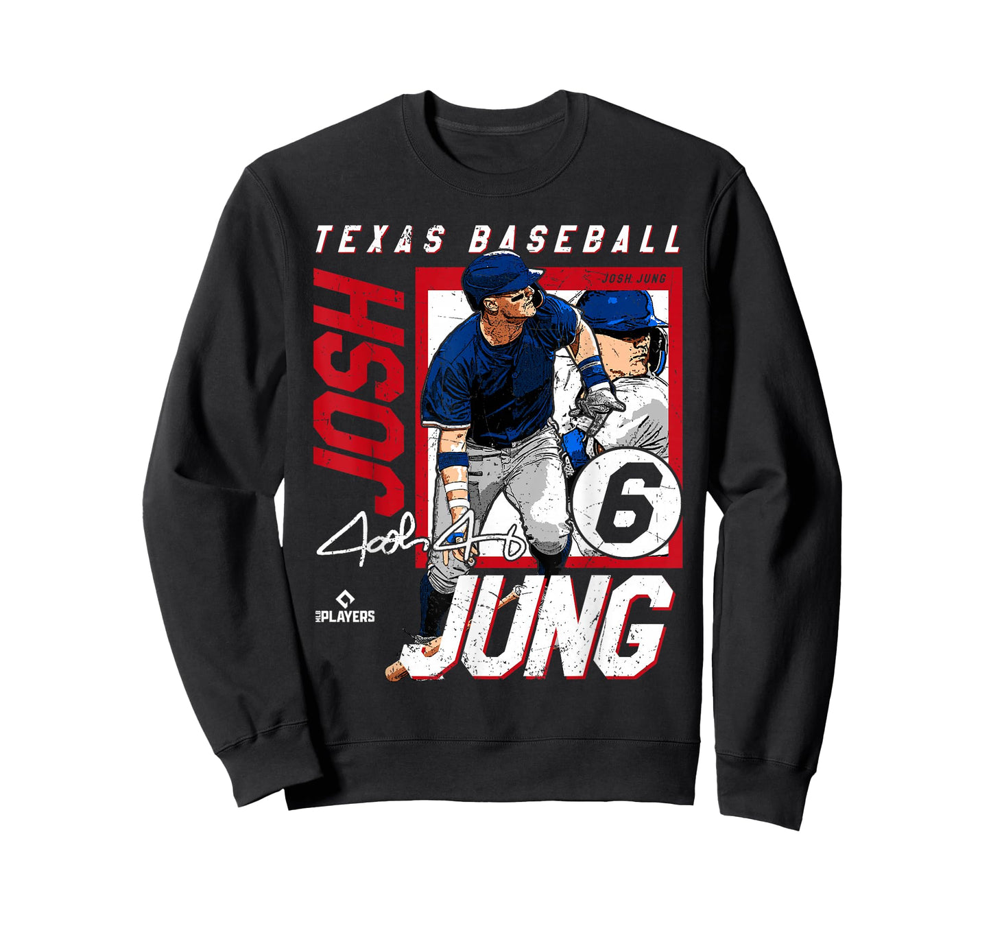 Josh Jung | Texas MLB Baseball Players| MLBJJU204M T-Shirt