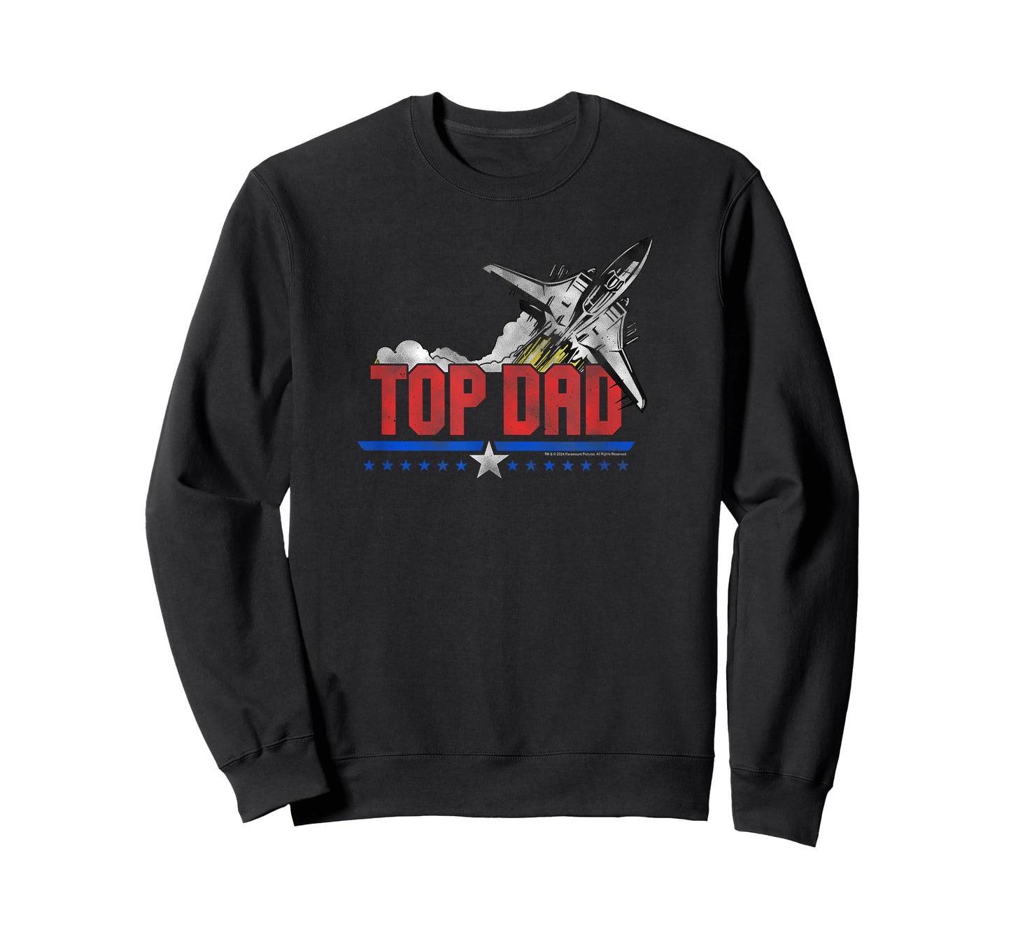 Top Gun Top Dad Father's Day Fighter Jet Action Movie T-Shirt
