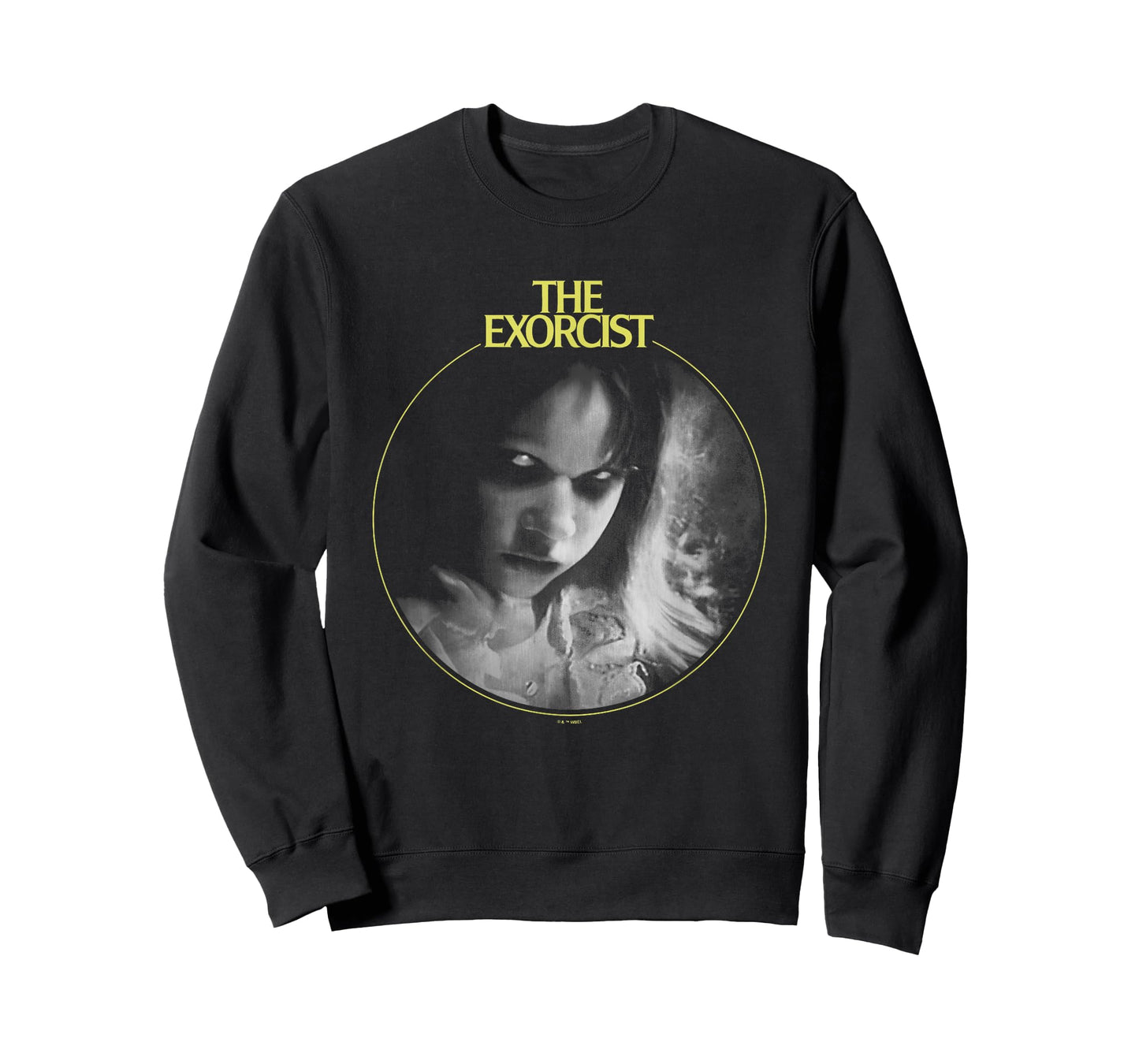 The Exorcist Regan MacNeil Possessed Big Face Portrait T-Shirt