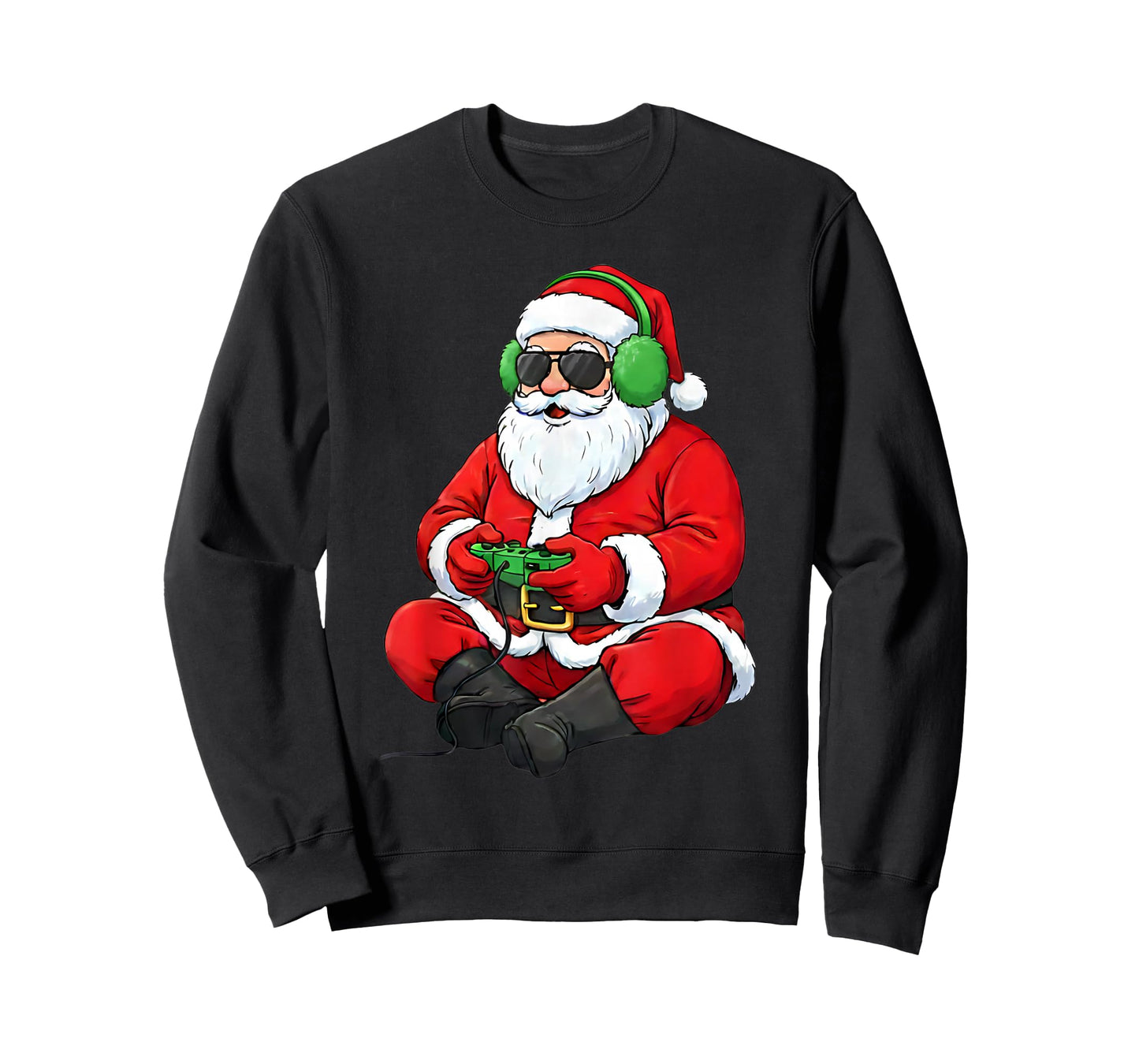Christmas Gamer Boys Video Game Santa Xmas T-Shirt