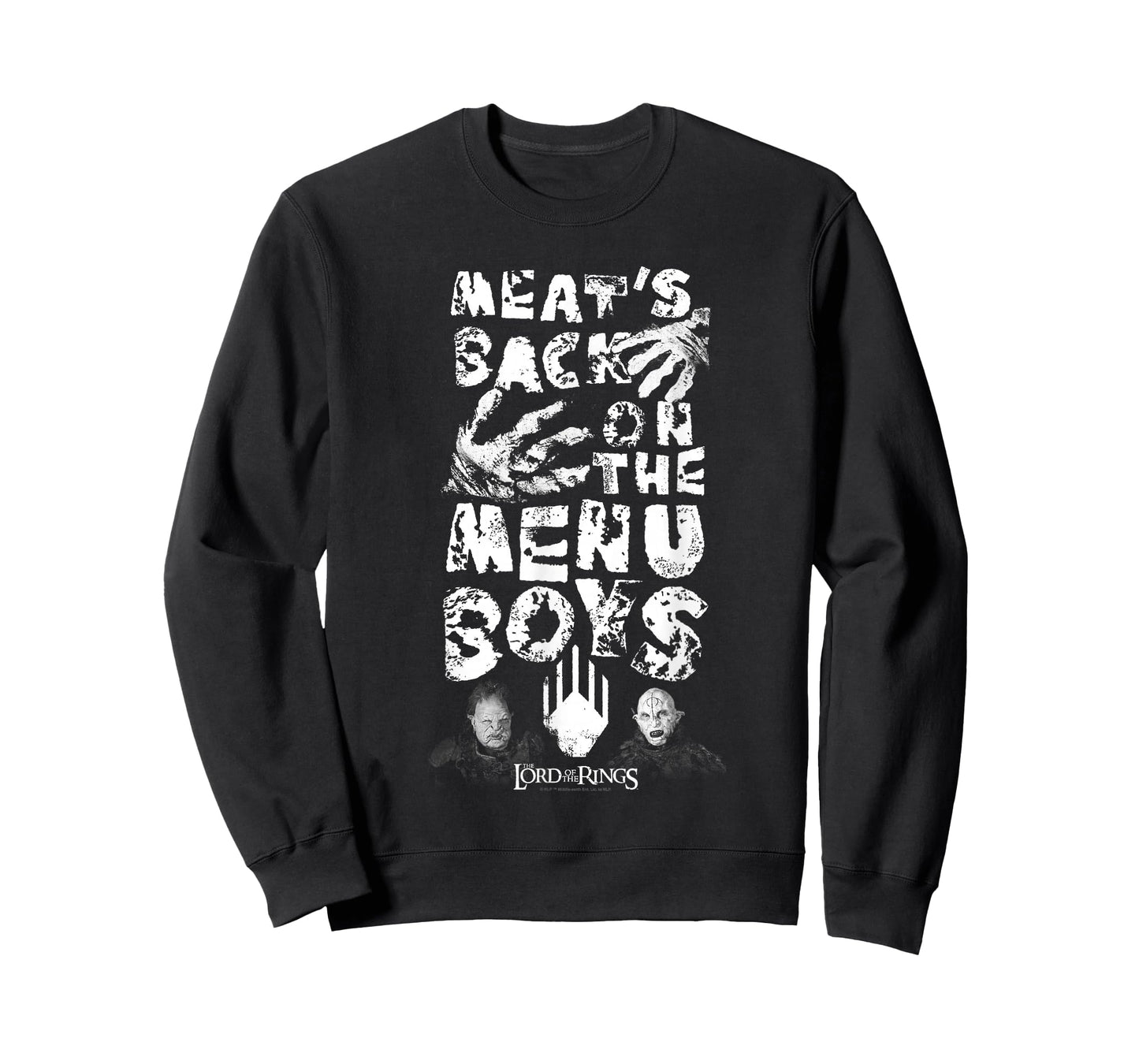 The Lord of the Rings Meat's Back On The Menu Boys Vintage T-Shirt