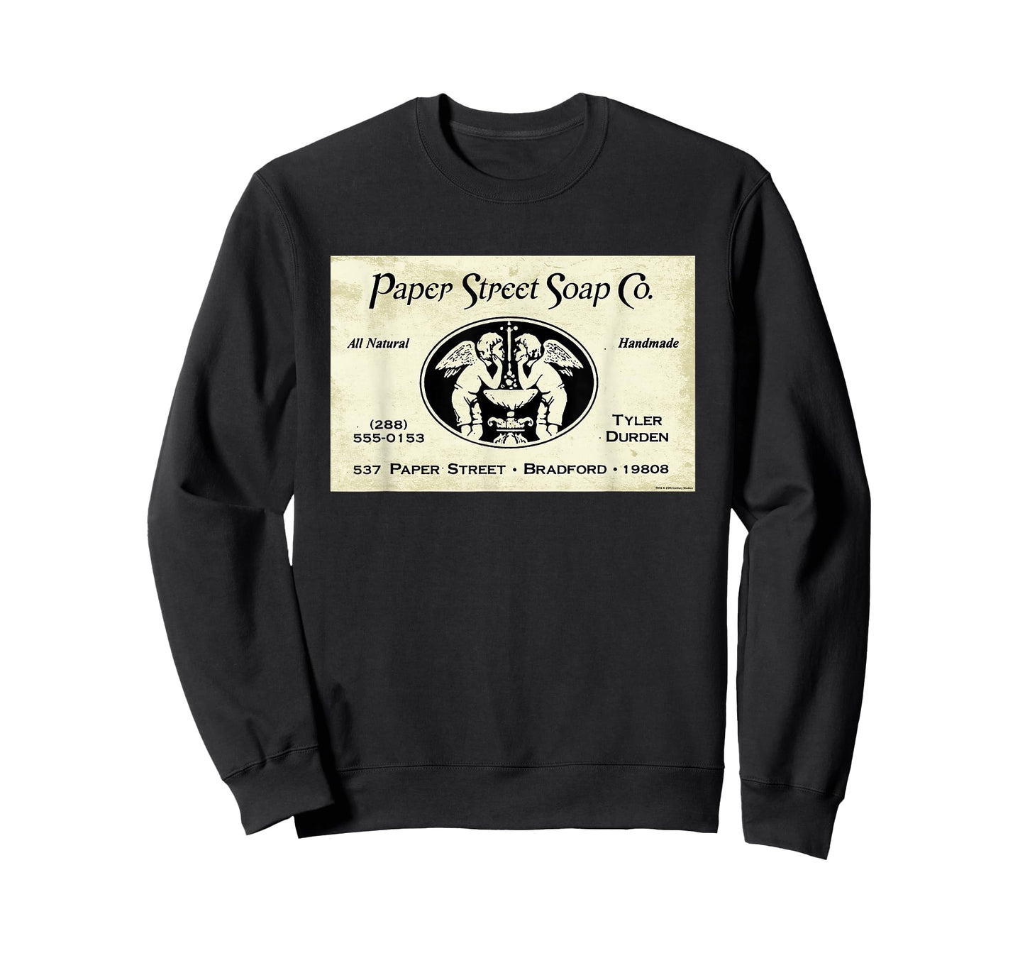Fight Club Movie Official Paper Street Soap Co. Tyler Durden T-Shirt