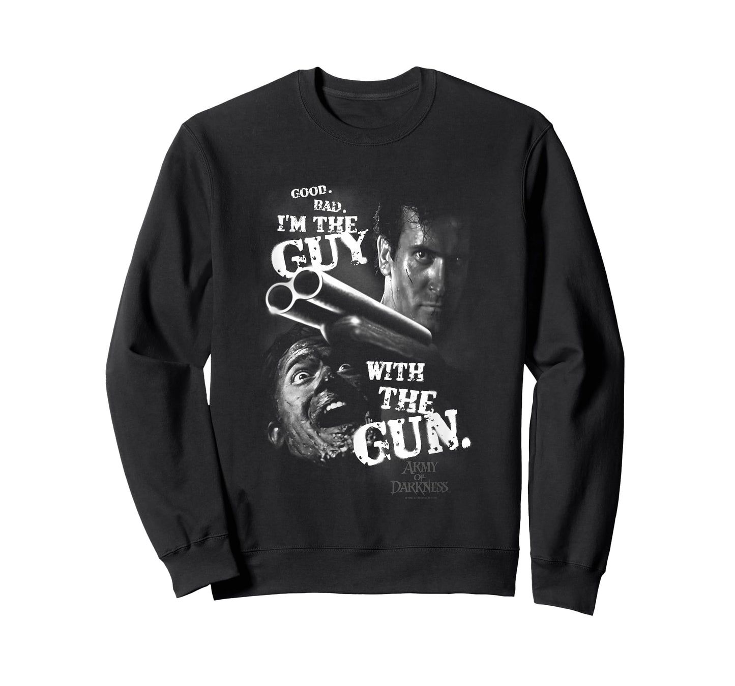 Army of Darkness Guy with The Gun T-Shirt Small