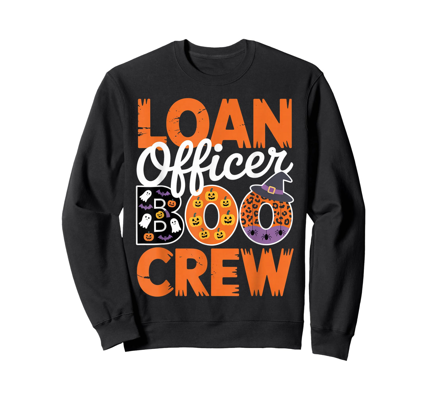 Loan Officer Boo Crew Halloween Matching Spooky Outfit T-Shirt