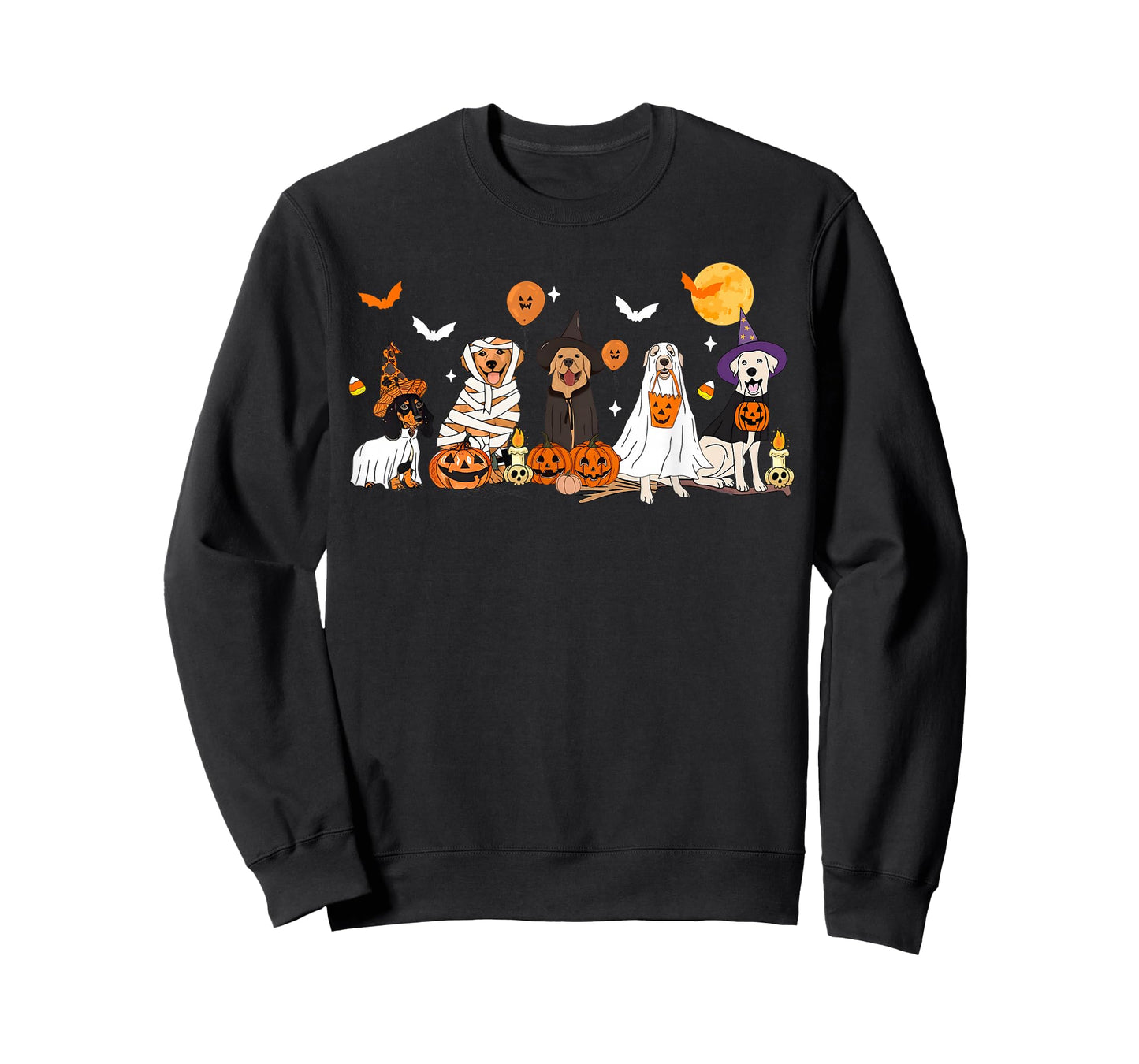 Dog Ghost Witch Mummy Halloween Costume Men Women Boy Girl T-Shirt