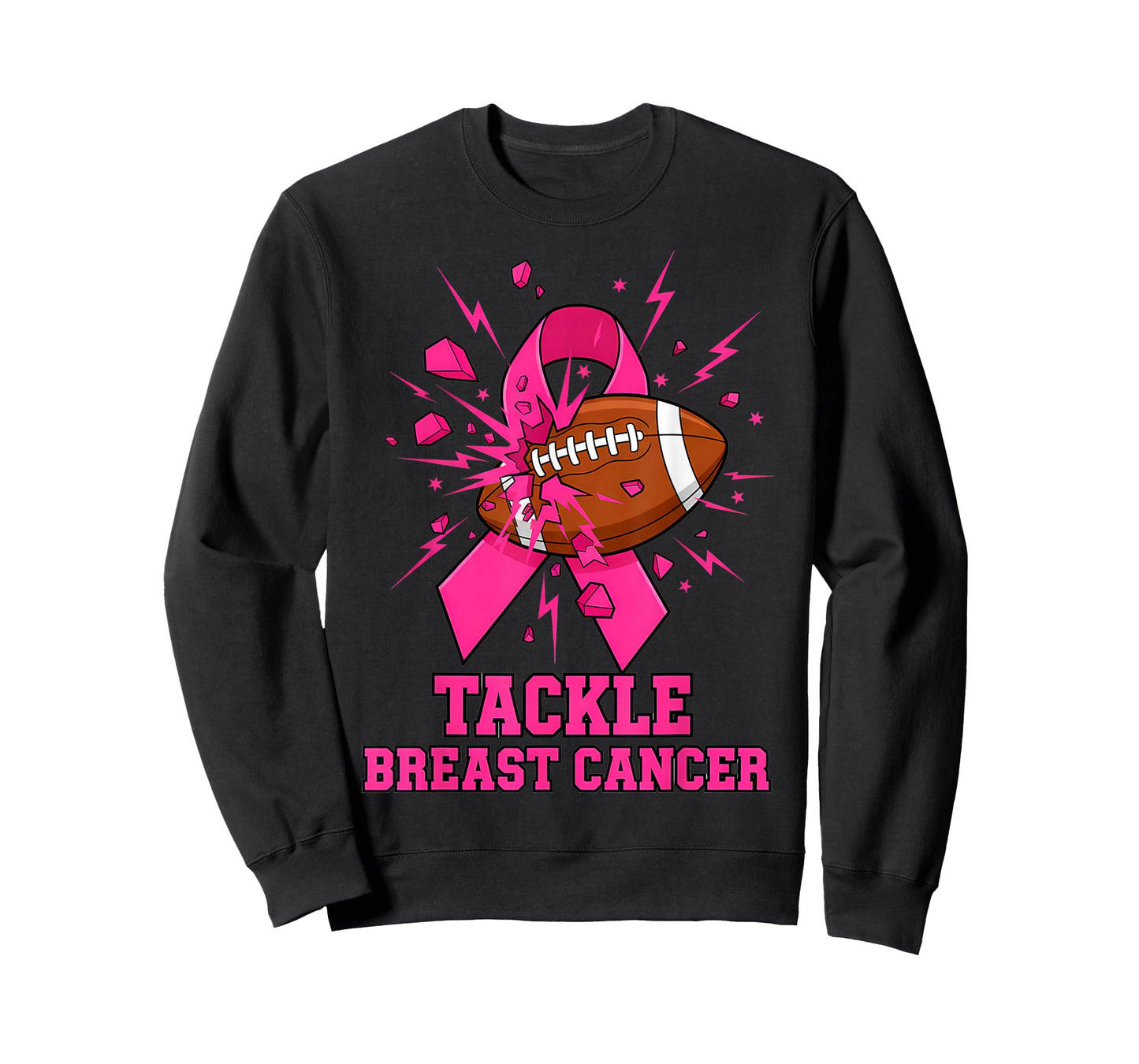 October Football Tackle Breast Cancer Awareness Men Women T-Shirt