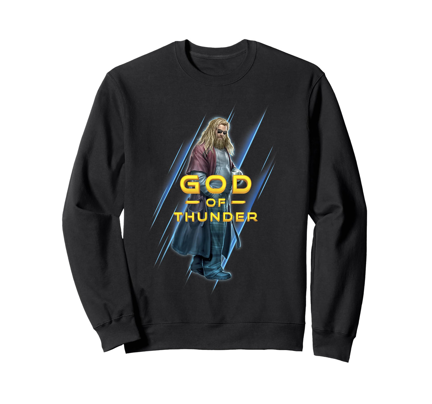 Marvel Avengers: Endgame Thor God Of Thunder Portrait T-Shirt
