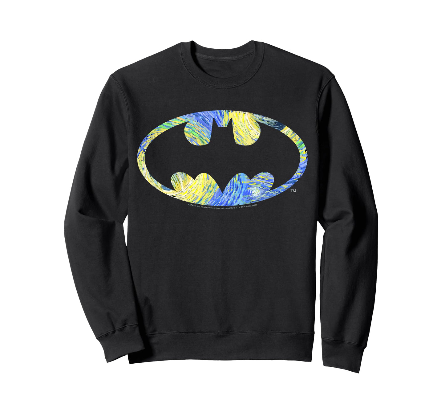Kids DC Comics Batman Starry Night Logo T-Shirt