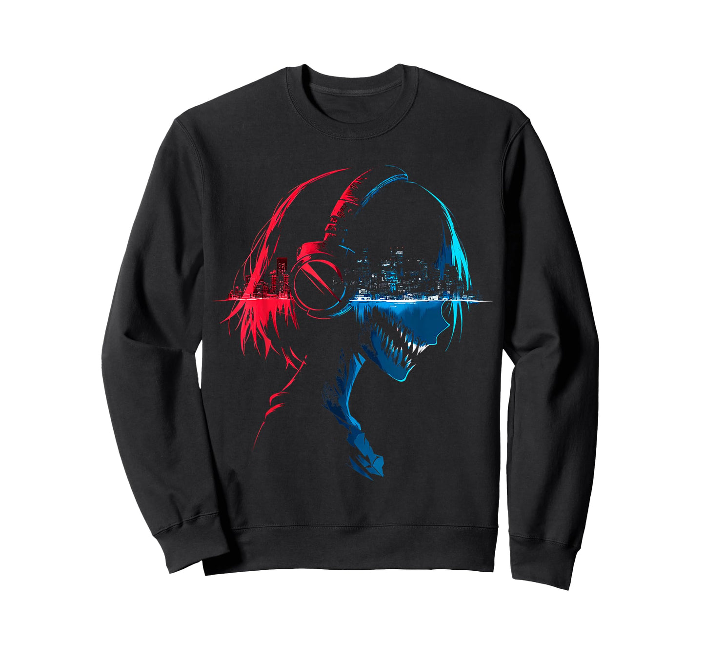 Anime Headphones Girl T-Shirt