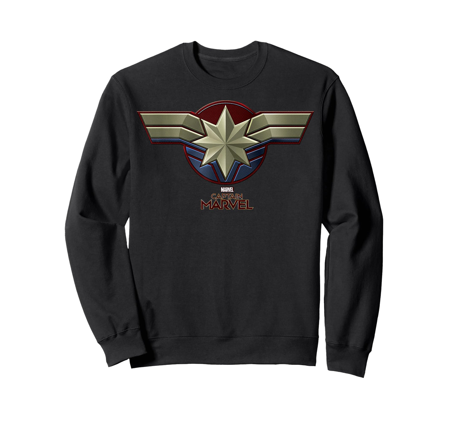 Marvel Captain Marvel Movie Chest Symbol T-Shirt T-Shirt