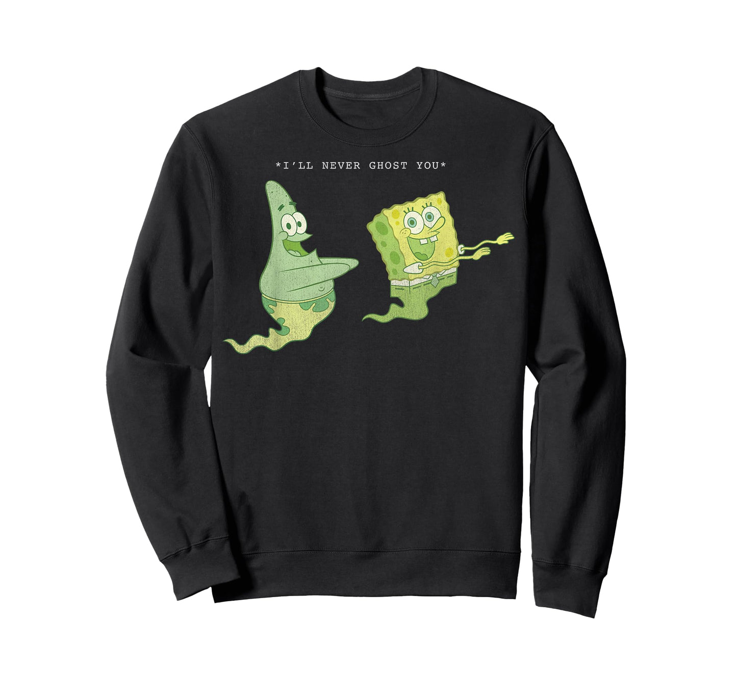 SpongeBob SquarePants Patrick Star I'll Never Ghost You T-Shirt