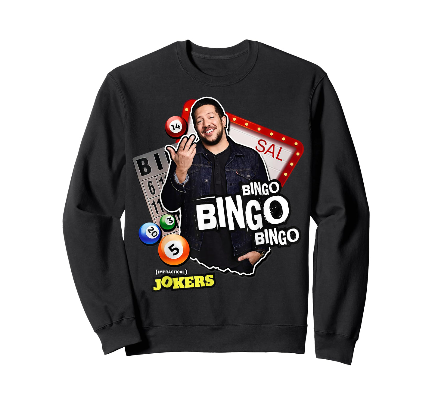 Funny Sal's Bingo Punishment Impractical Jokers T-Shirt