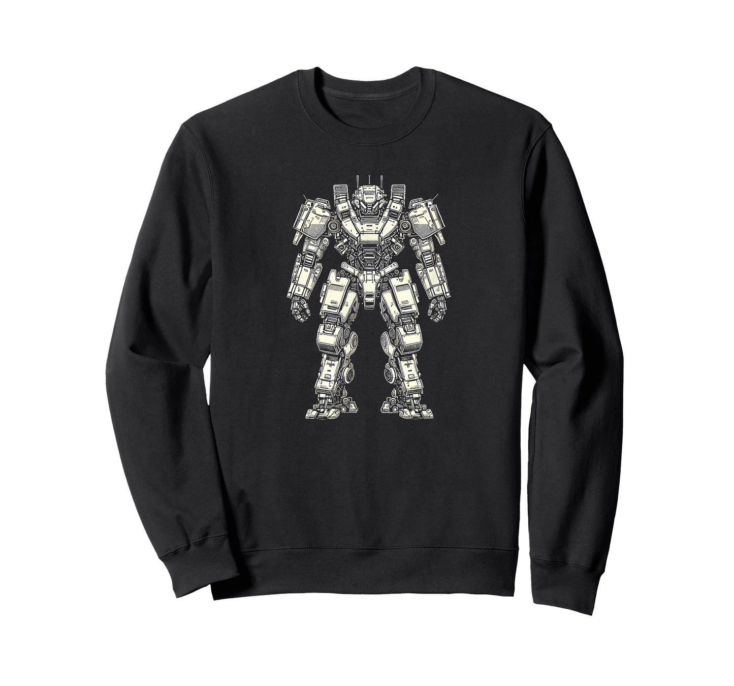 Elite Mech Suit Design Tactical Sci-Fi Robot Cool Mech Bot T-Shirt