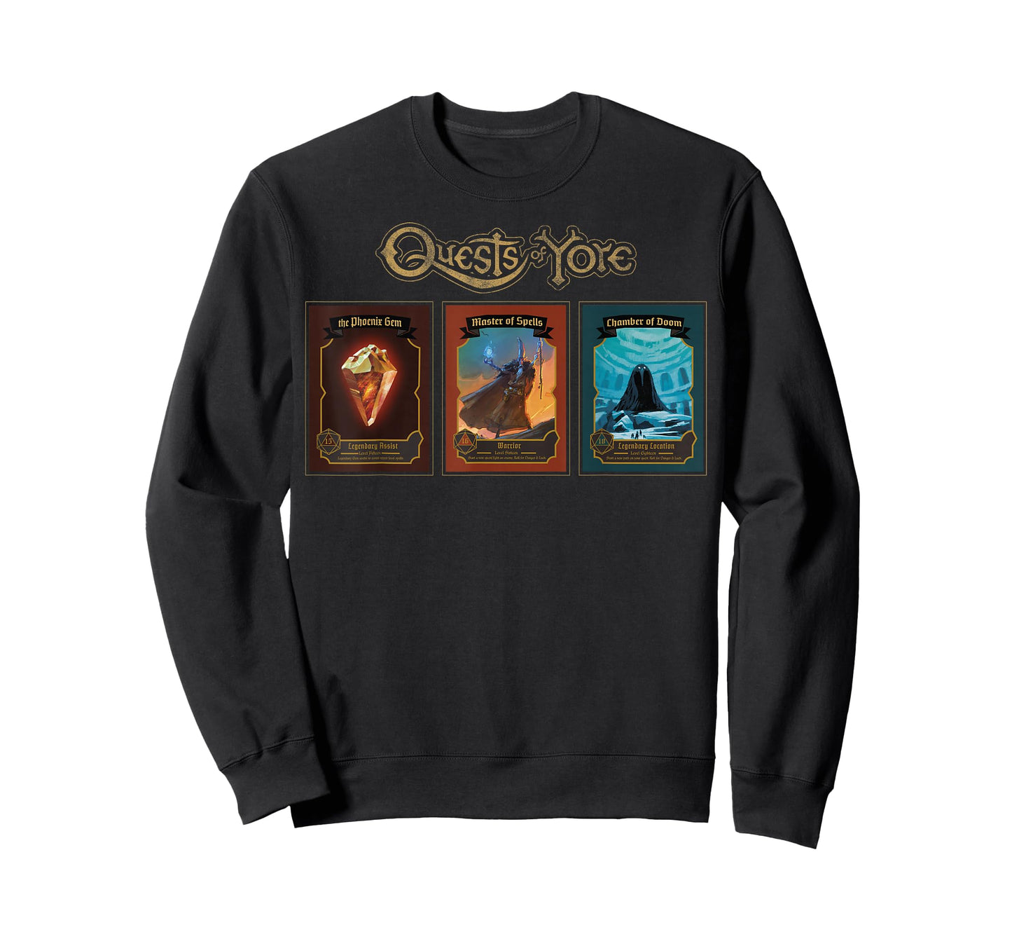 Disney Pixar Onward Quests Of Yore Cards T-Shirt