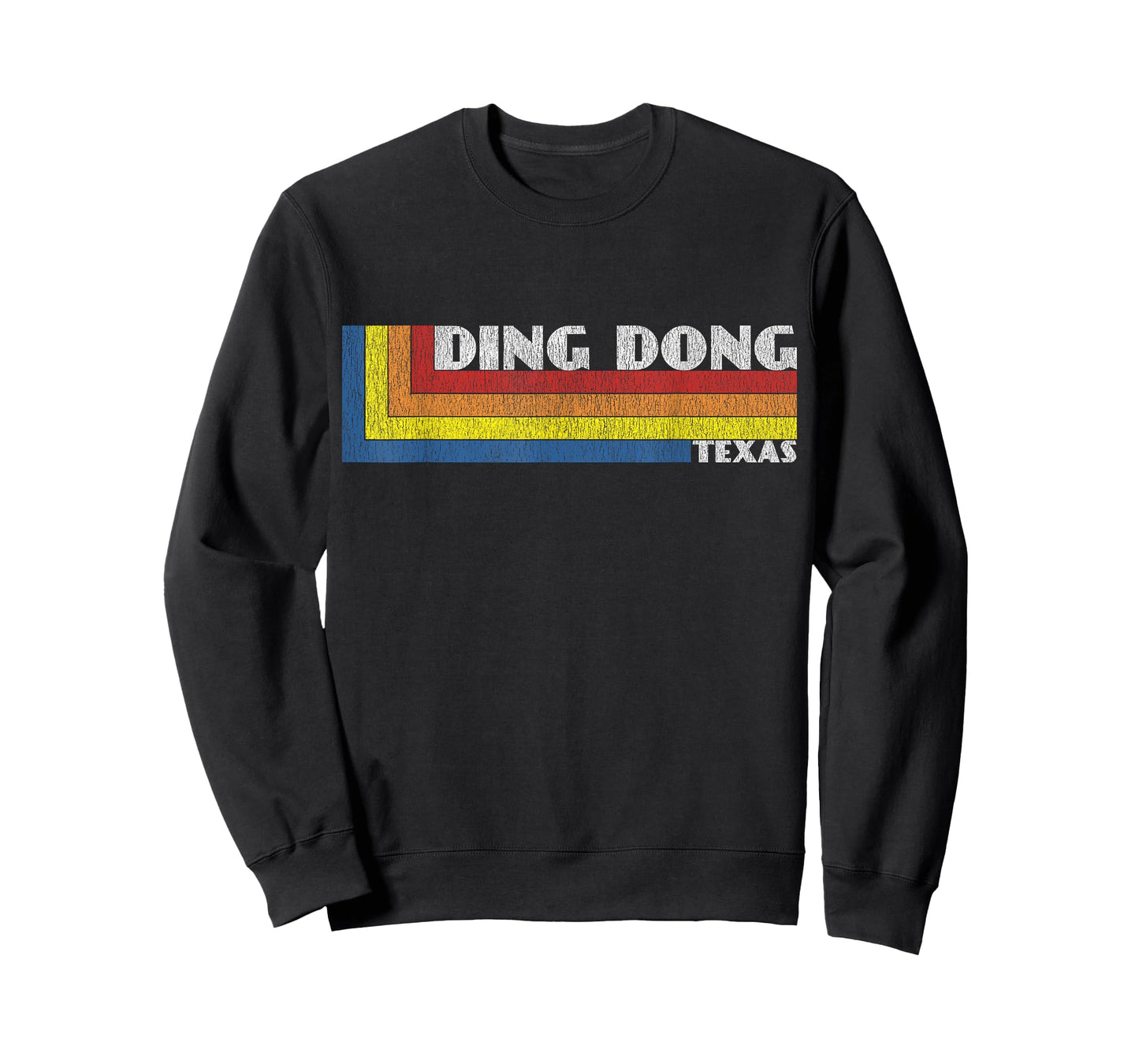 Funny Texas Gift Retro Weird Souvenir Ding Dong Texas T-Shirt