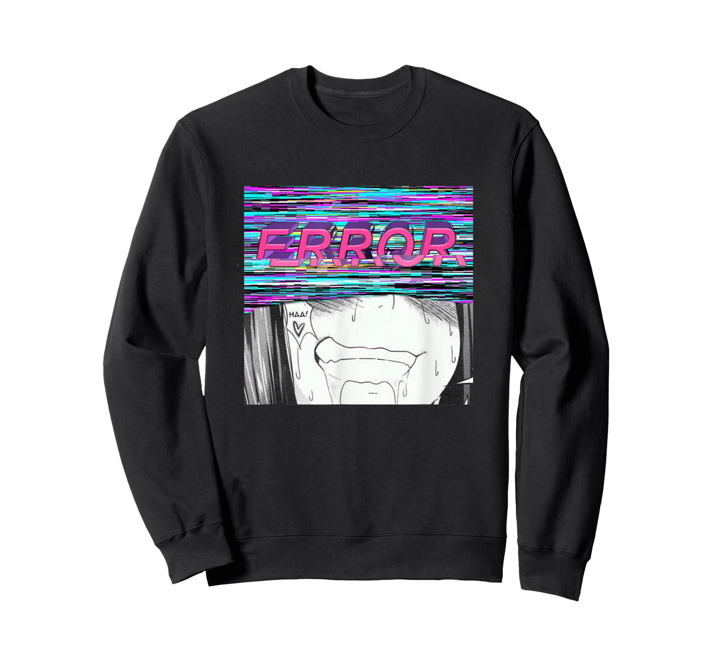 Error Vaporwave Ahegao Kink Doujinshi Hentai Ecchi Edit T-Shirt