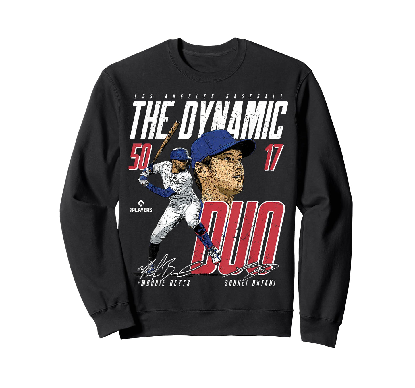 Mookie Betts & Shohei Ohtani | LA MLB Players | MLBDDUO3002 T-Shirt