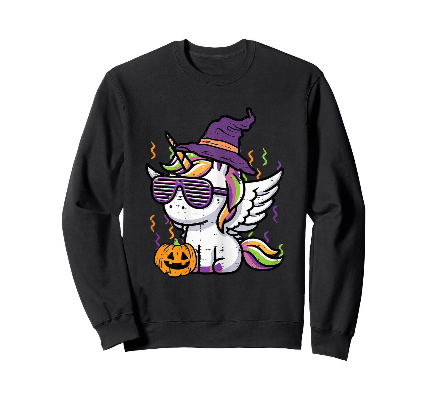 Halloween Unicorn Wings Cute Costume Girls Kids Toddlers T-Shirt