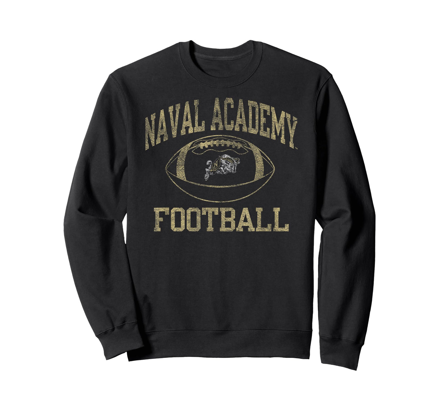Navy Midshipmen Football Intensity Navy Officially Licensed T-Shirt