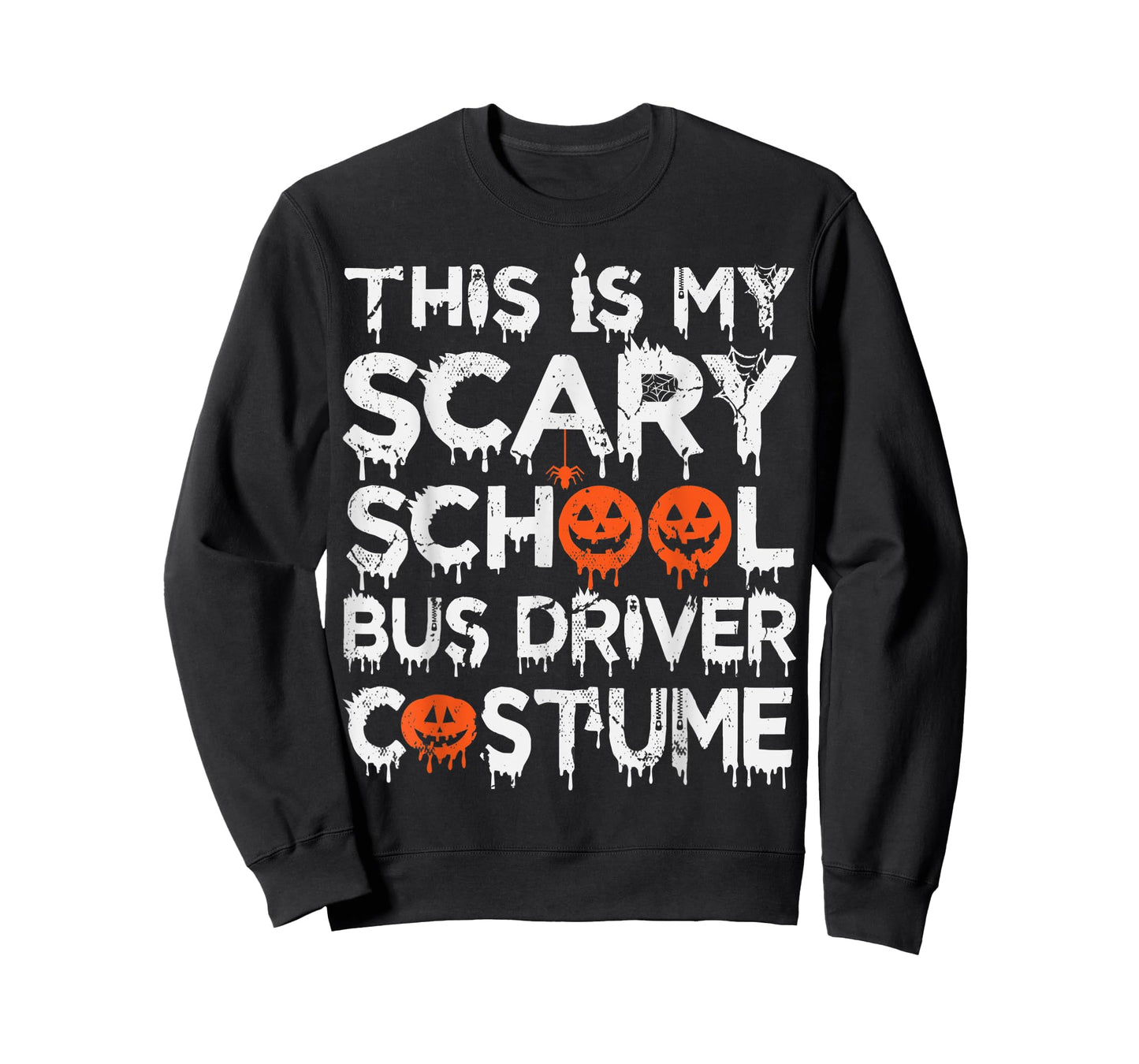 This Is My Scary School Bus Driver Costume Halloween T-Shirt