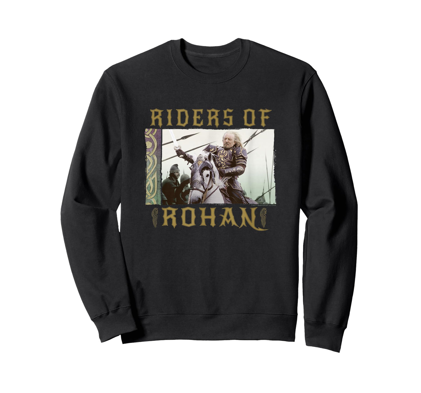 The Lord of The Rings Riders of Rohan Théoden Movie Panel T-Shirt