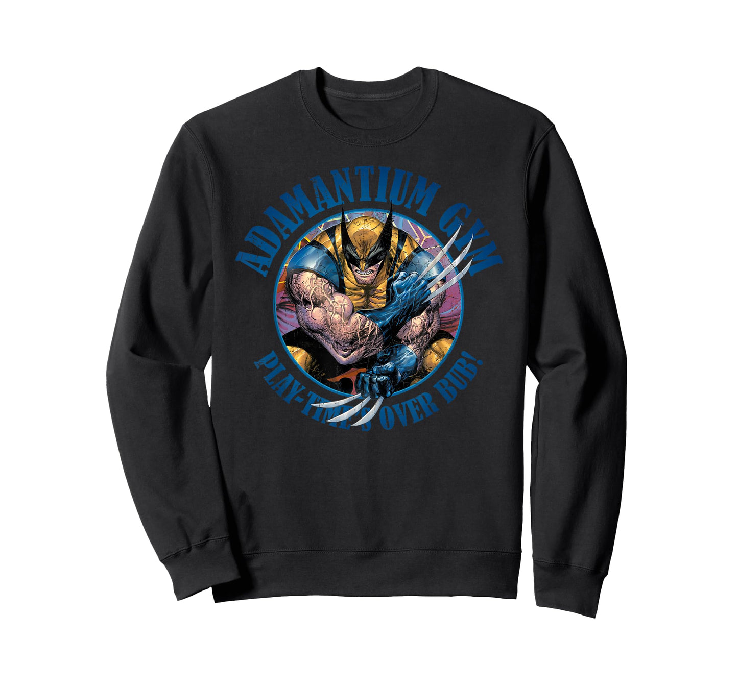 Marvel X-Men Wolverine Adamantium Gym T-Shirt