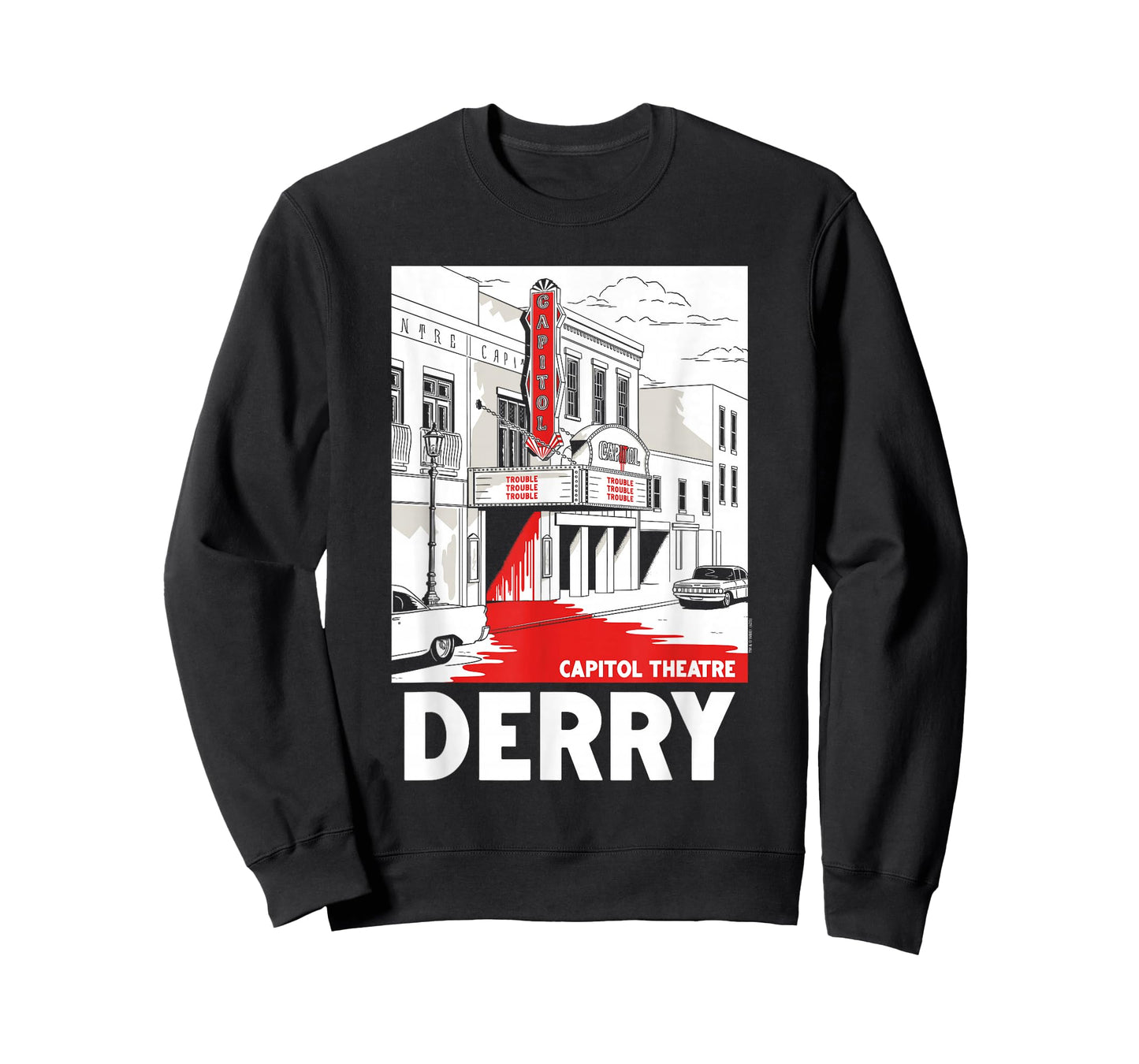 IT: Welcome to Derry Trouble at Capitol Theatre Horror TV T-Shirt
