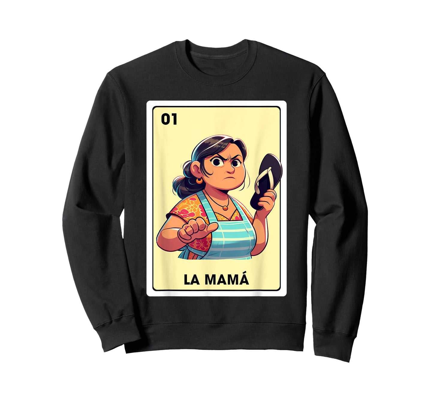Mexican Mom Life Motherhood La Mama Mexican Bingo Card T-Shirt