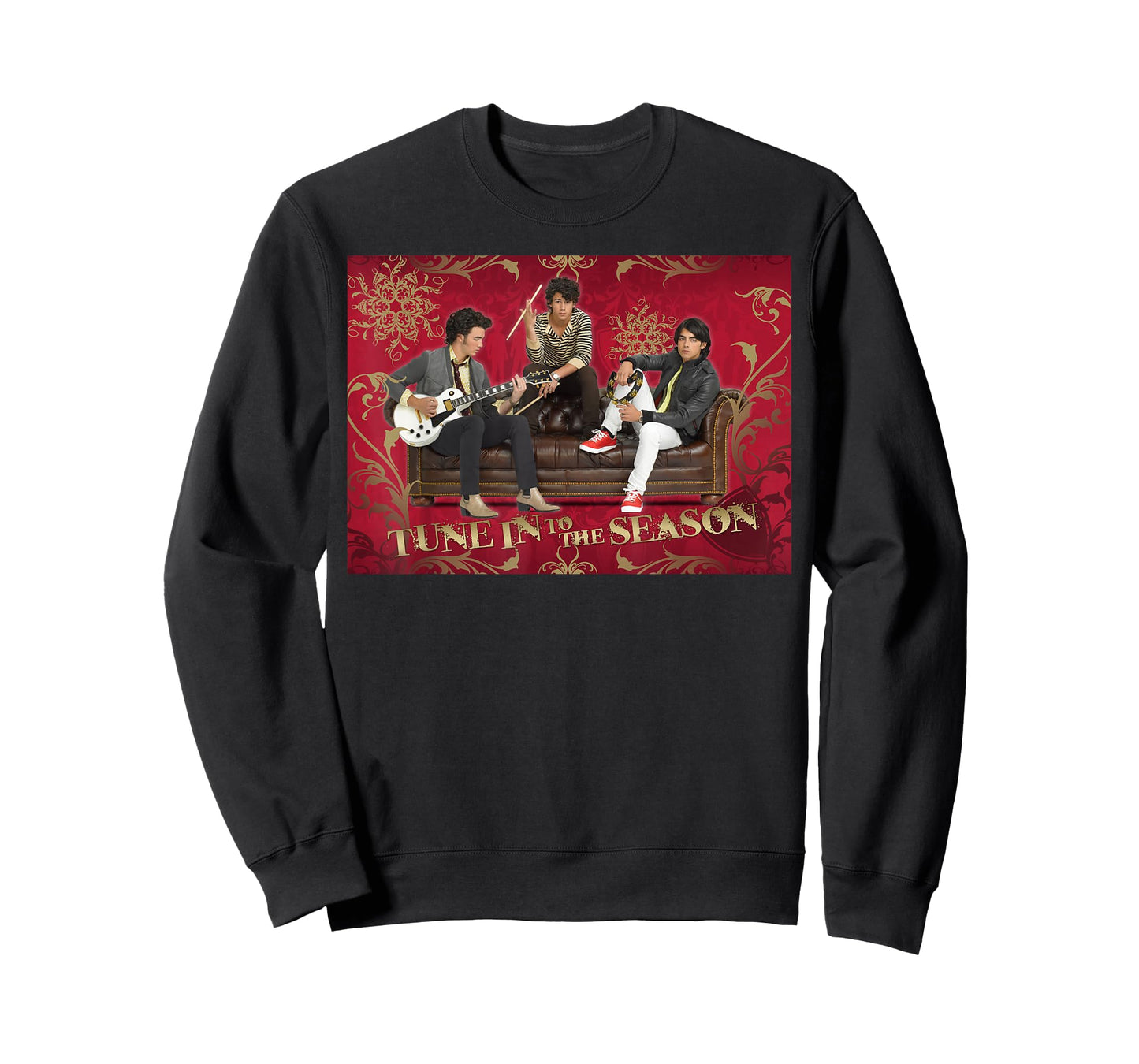 Disney Jonas Brothers Christmas Tune in to The Season T-Shirt