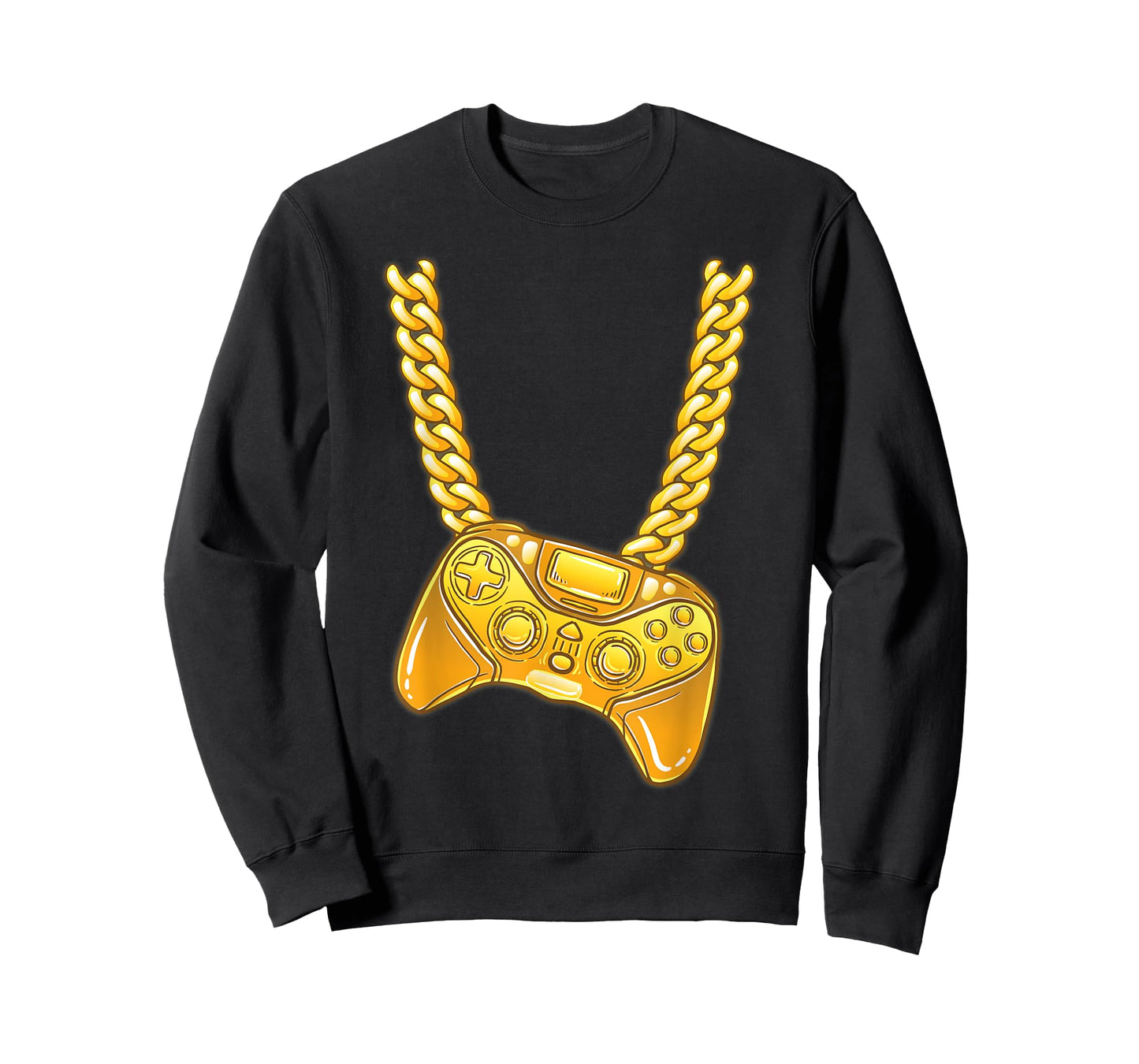 Gamer Controller Necklace Bling Bling Video Game Console T-Shirt