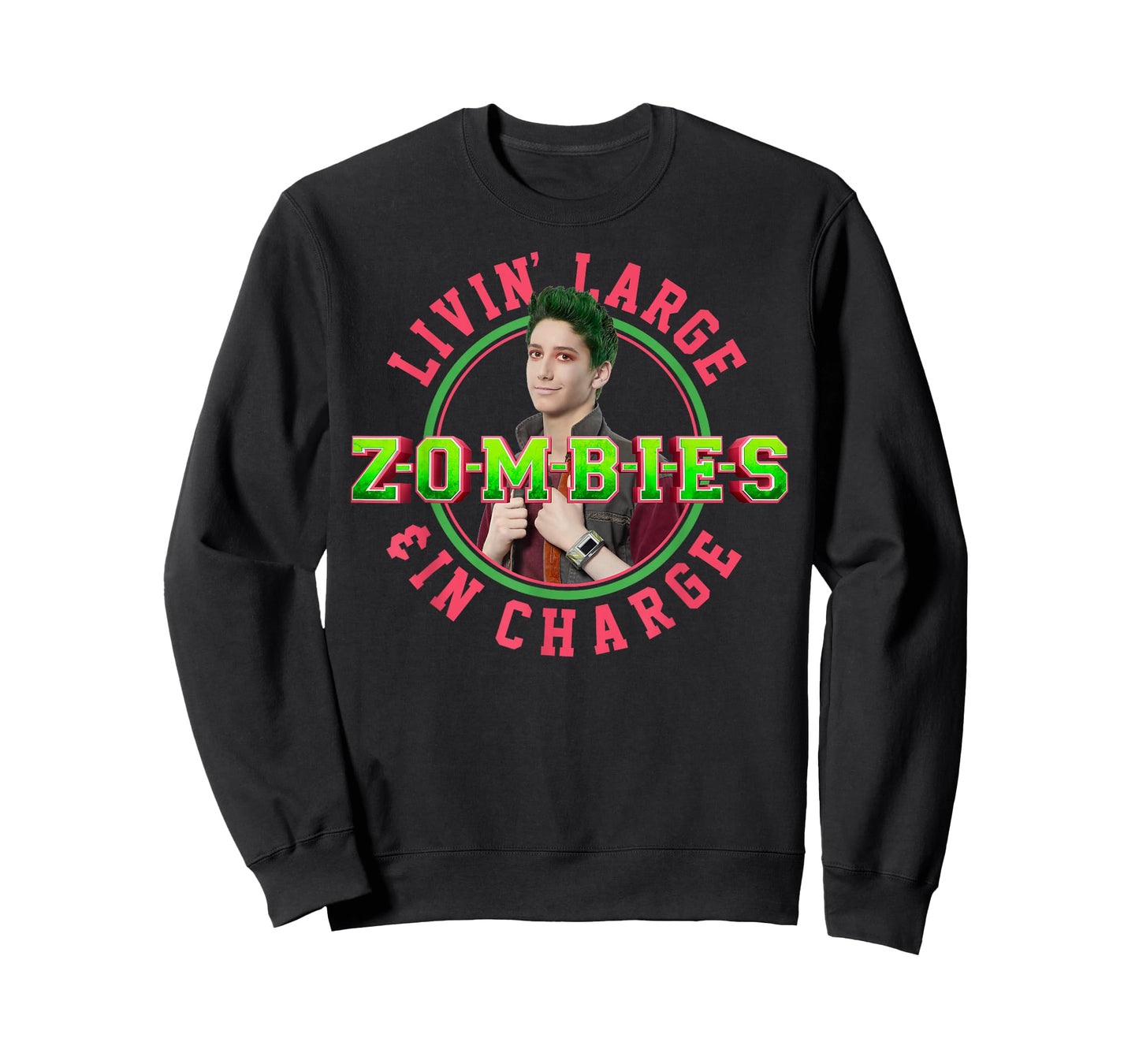 Zombies - Zed Living Large and In Charge T-Shirt