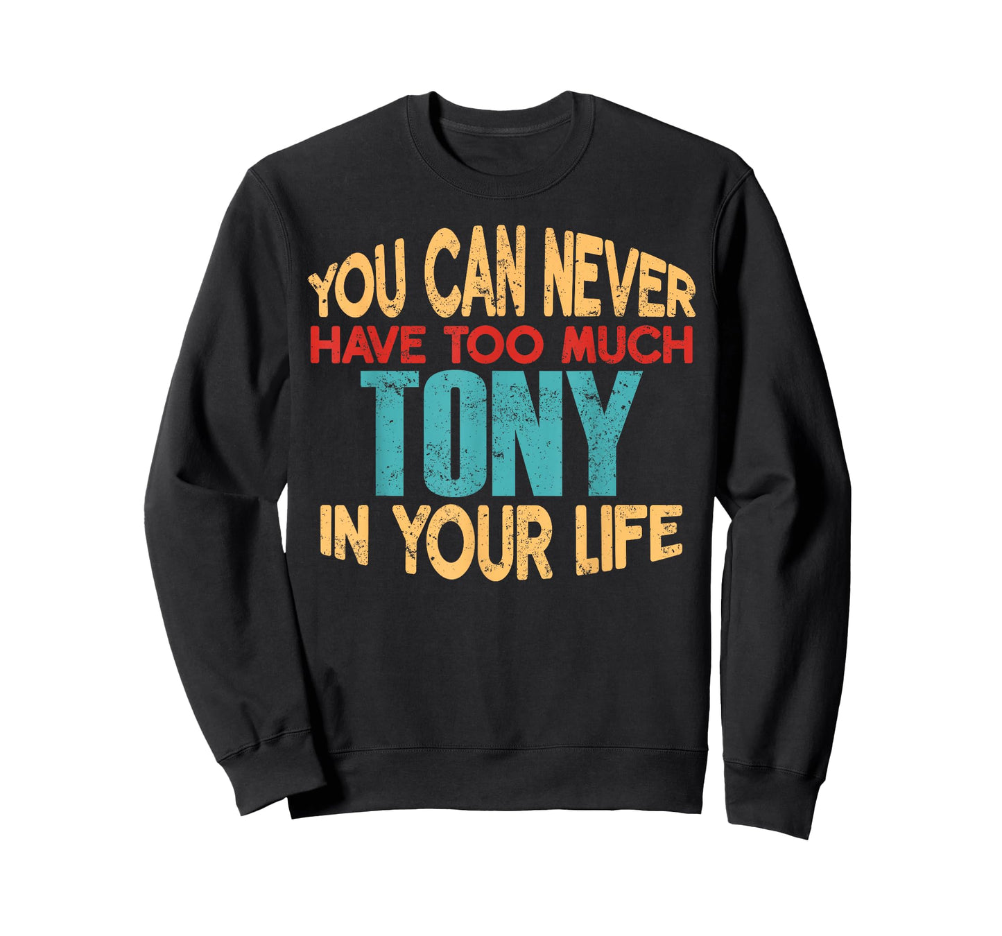 Funny Tony Personalized Tshirt First Name Joke Item T-Shirt