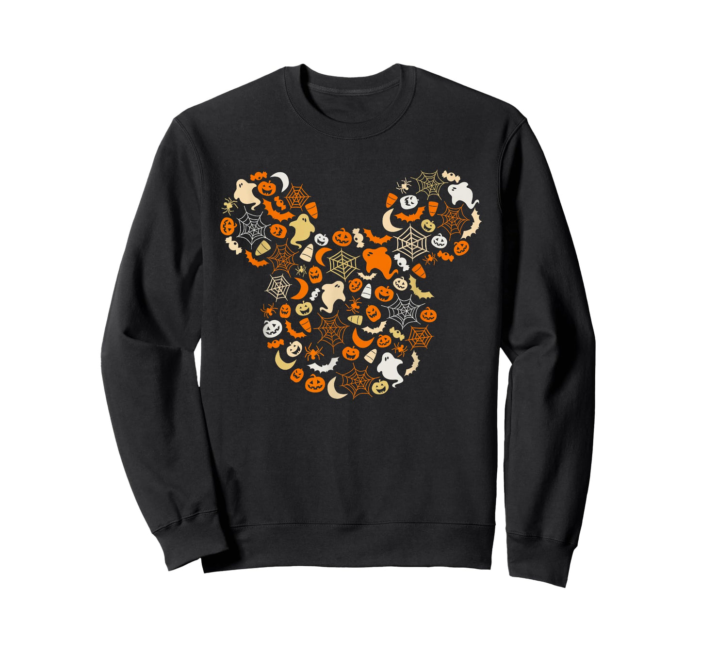 Disney Mickey Mouse Halloween Ghosts Pumpkins Spiders T-Shirt